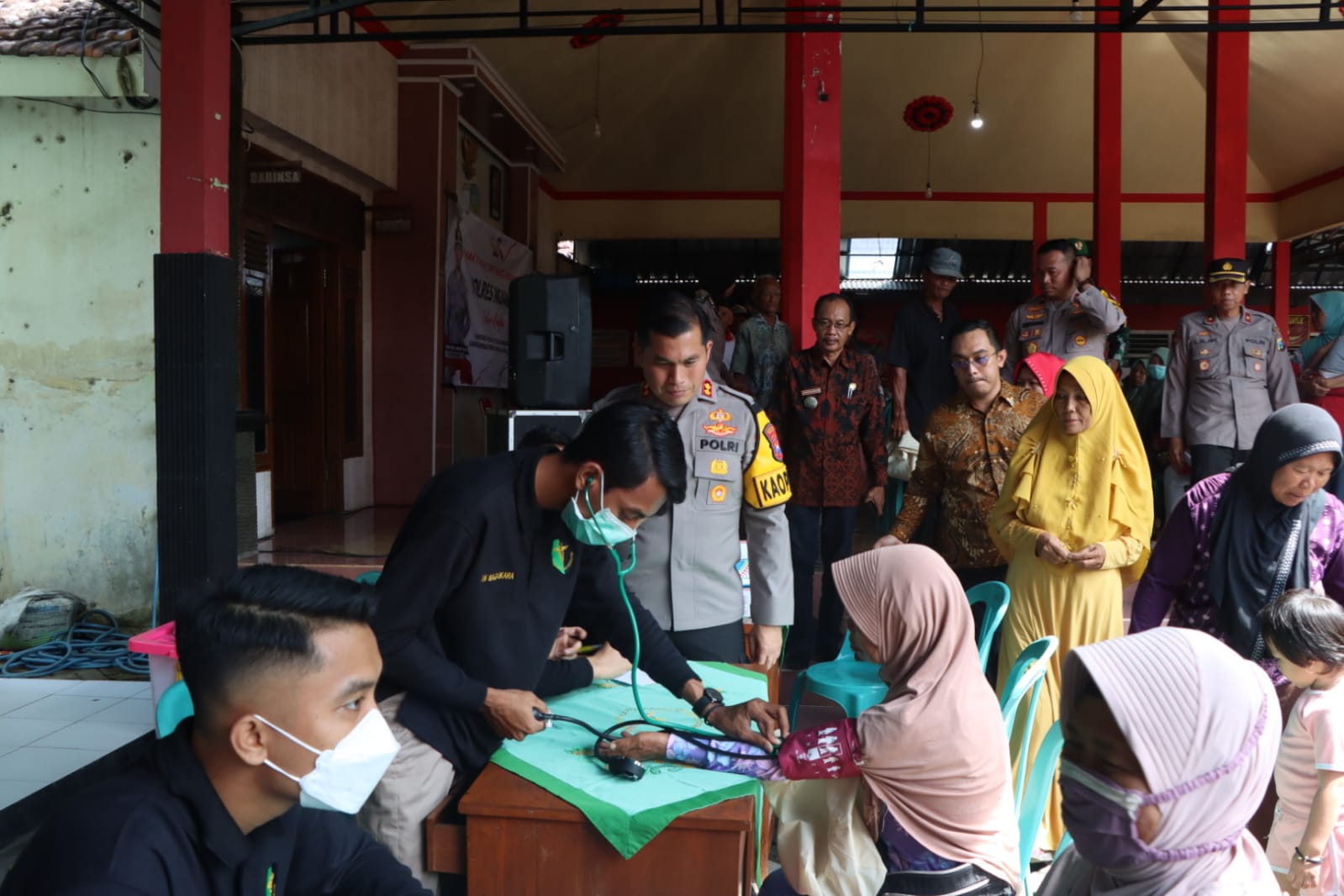 Harkamtibmas Menuju Pemilu 2024 Damai, Polres Nganjuk Gelar NCS