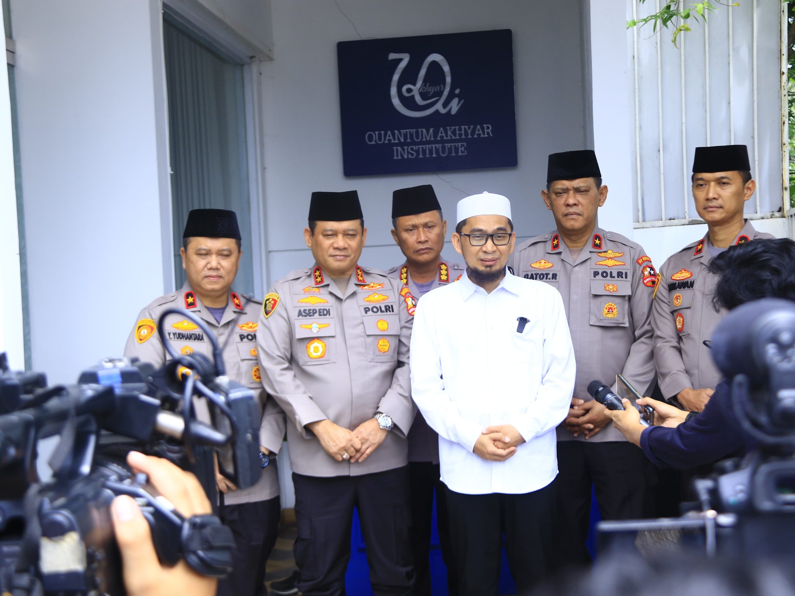Silaturahmi dengan Kaops NCS, UAH Imbau Jaga Persatuan dan Kedamaian Jelang Pemilu