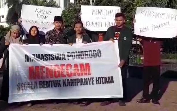 Aliansi Mahasiswa Ponorogo Kompak Tolak Berita Hoax dan Kampanye Hitam