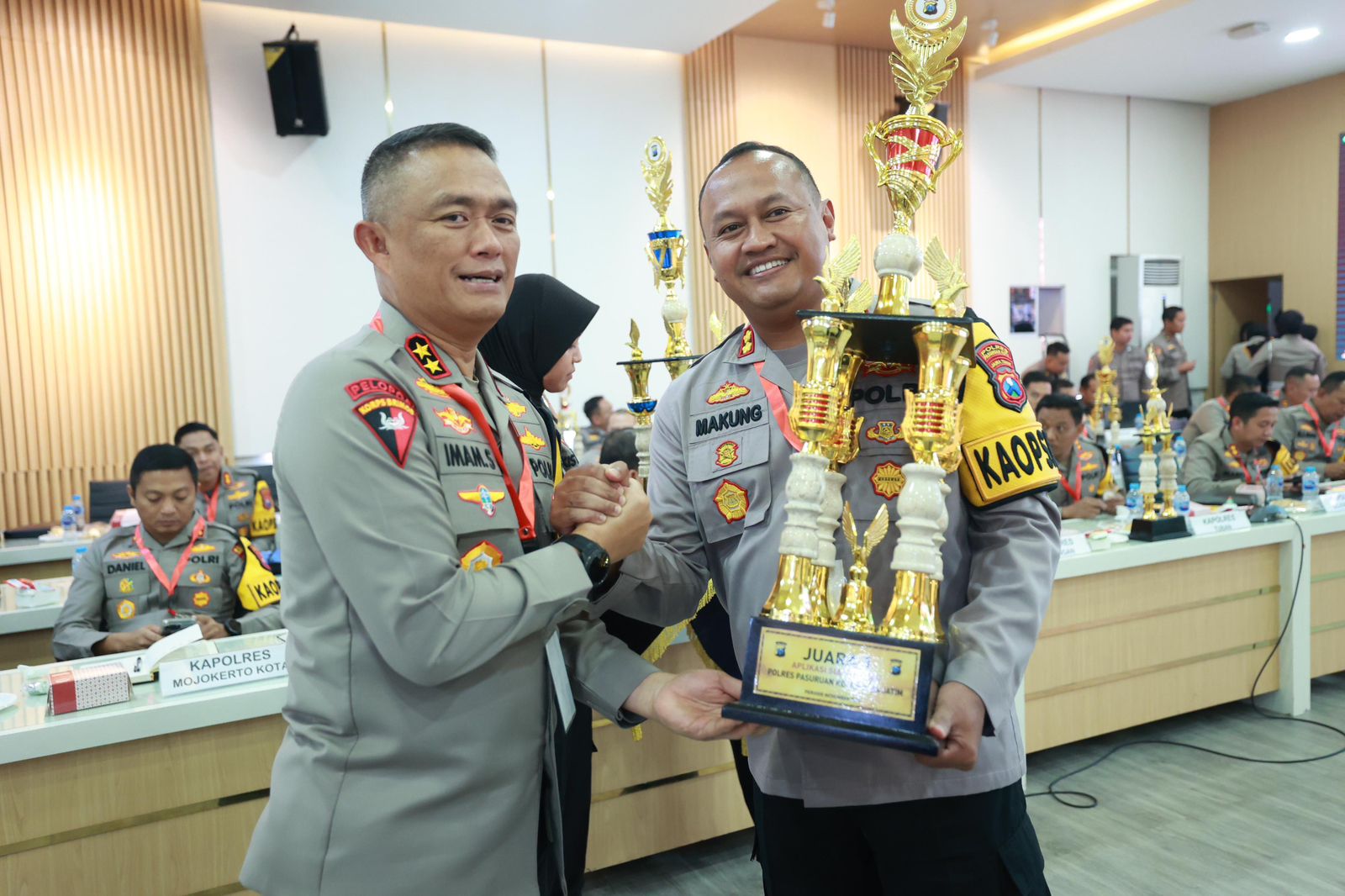 Polres Pasuruan Kota Raih Ranking 1 Kinerja Satwil se-Jawa Timur
