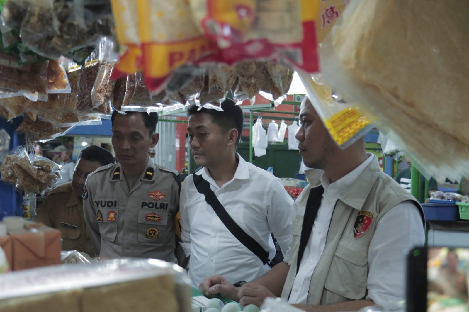 Cegah Panic Buying Satgas Pangan Polresta Malang Kota Inspeksi ke Sejumlah Pasar