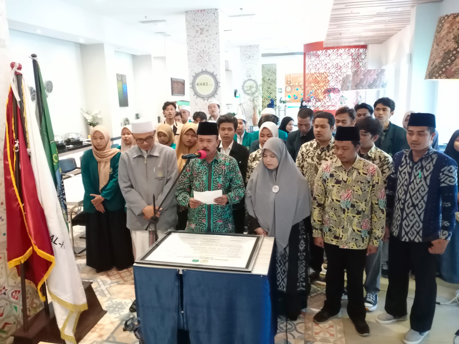 Rektor dan Mahasiswa di Tanjungperak Gelar Deklarasi Selamatkan Pemilu 2024 Tolak Politisasi Kampus