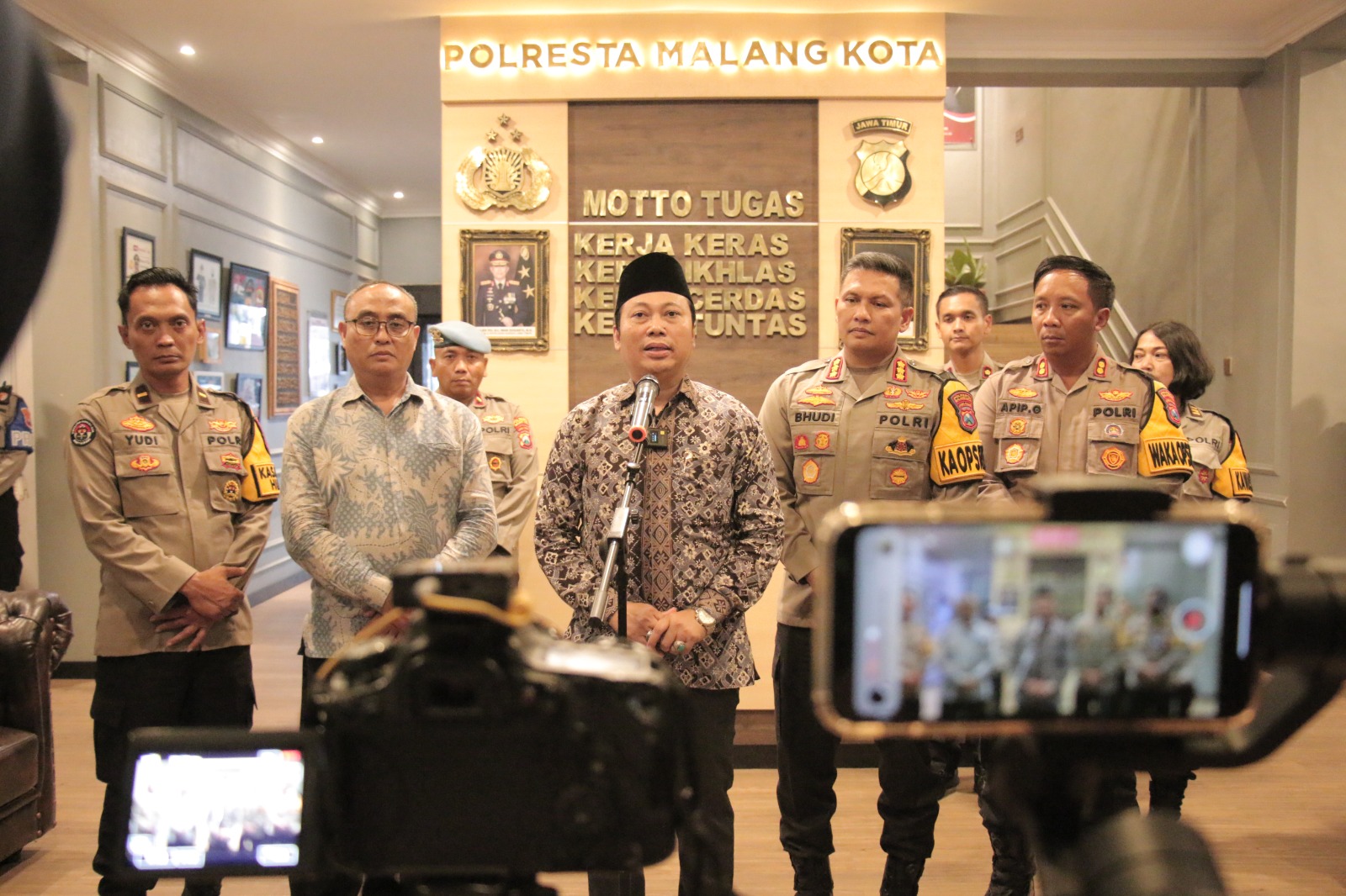 Kompolnas Apresiasi Kesiapan OMB Polresta Malang Kota Dalam Pengamanan Pemilu 2024