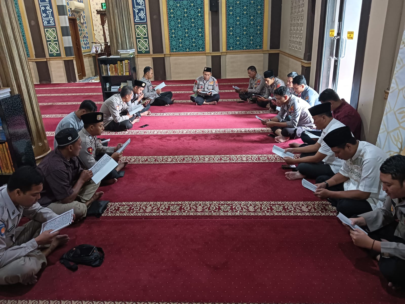 Sambut Ramadhan, Polres Lamongan Gelar Tadarus Al-Quran Bersama Selama Bulan Puasa