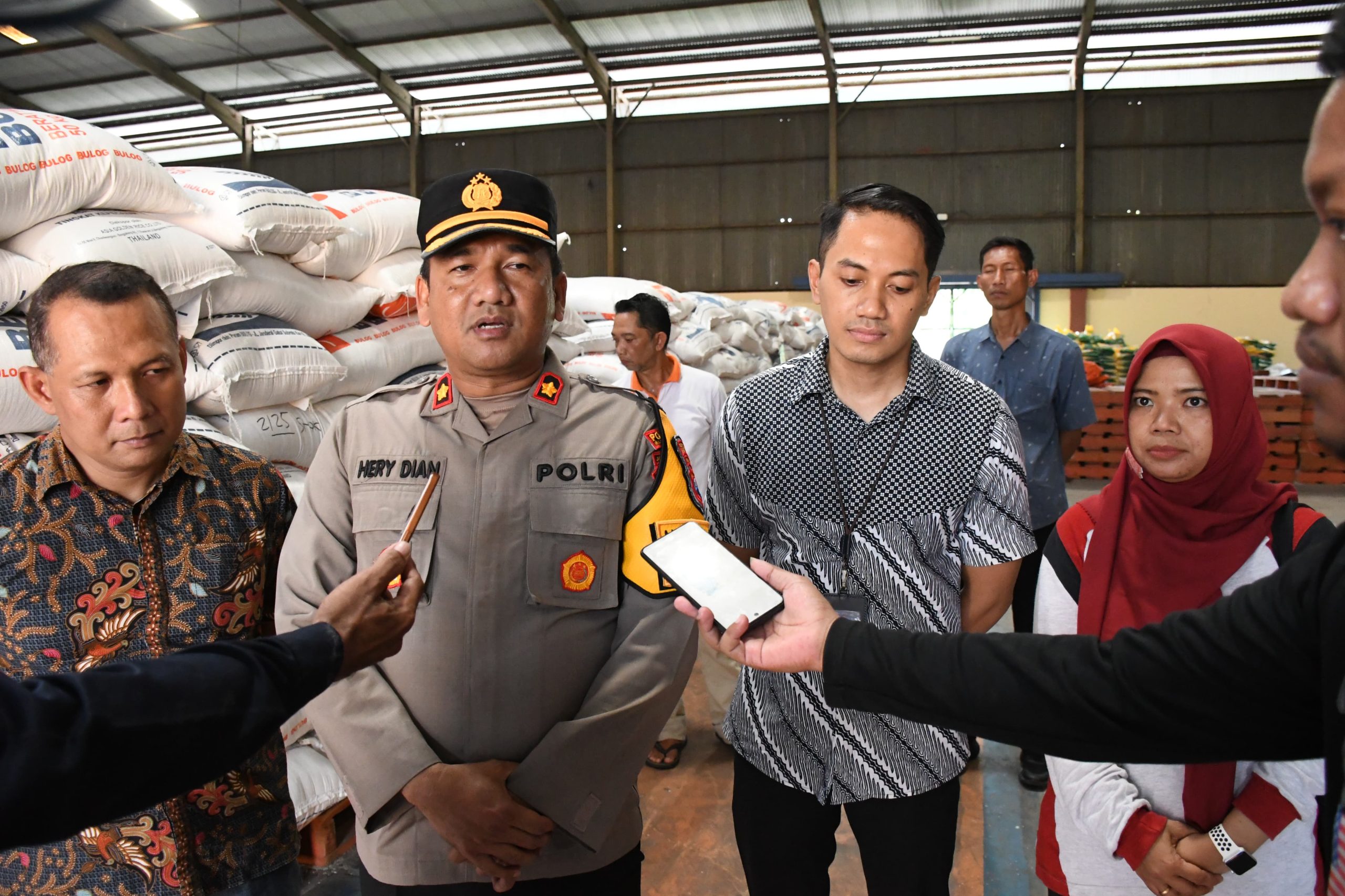 Satgas Pangan Polres Madiun Kota Bersama Disperindag Pantau Stok dan Harga Bahan Pokok Pangan
