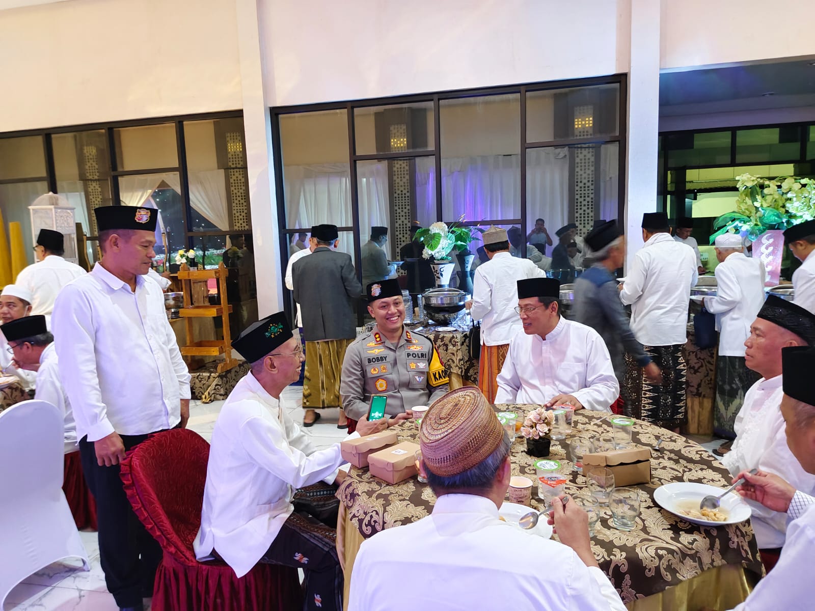 Kapolres Lamongan Hadiri Istigosah Harmoni Kebangsaan di Mapolda Jatim