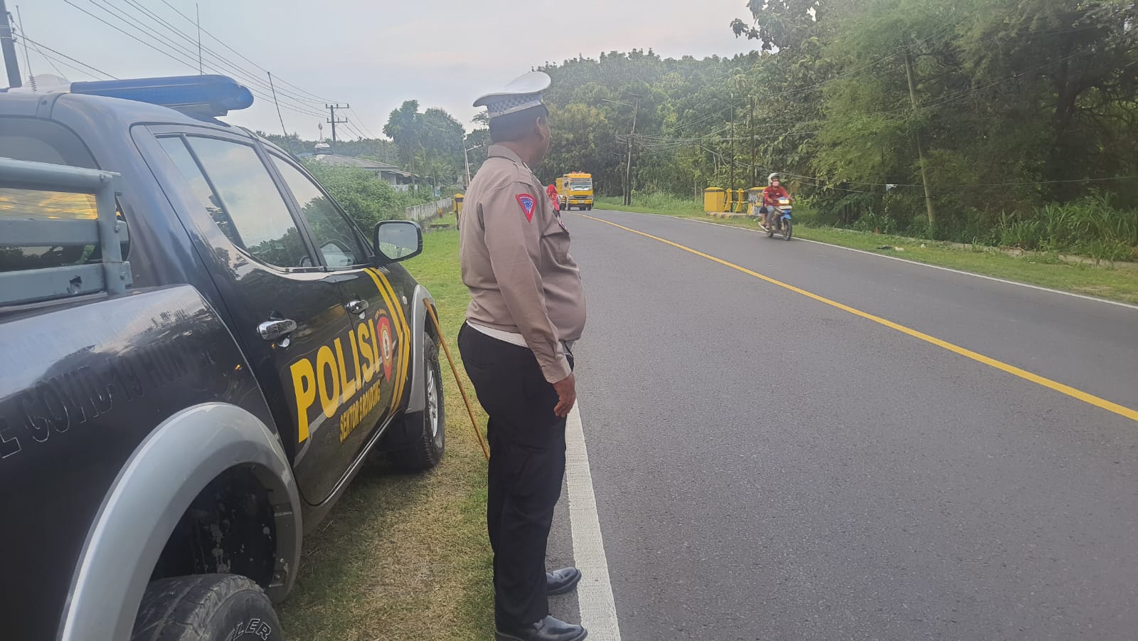 Polsek Brondong Polres Lamongan Amankan 2 Unit Kendaraan Balap Liar, Pemilik Motor Melarikan Diri
