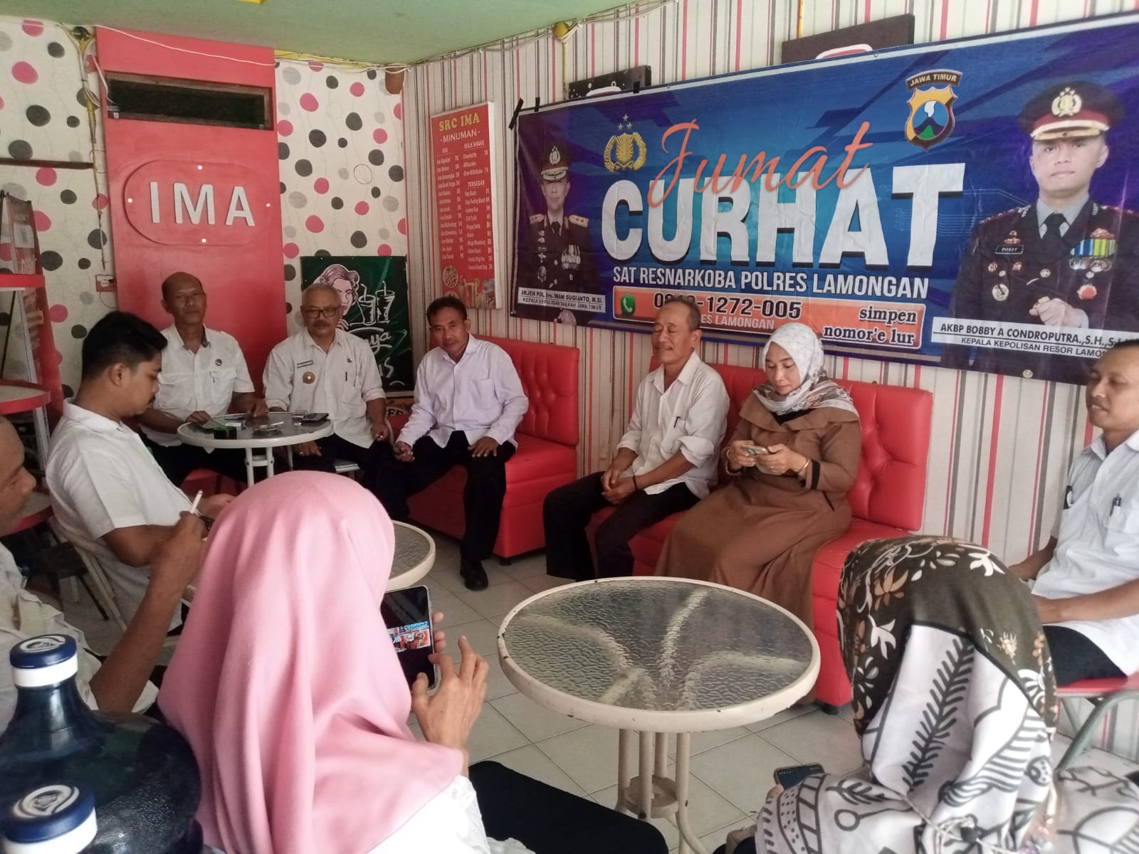 Polres Lamongan Gelar Jumat Curhat di Desa Made untuk Dukung Kamtibmas