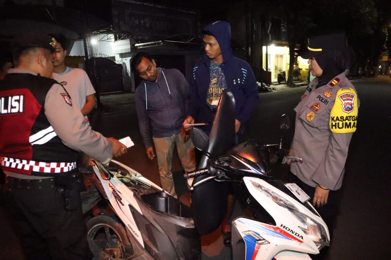 Polres Bangkalan Maksimalkan Patroli Sahur On The Road Cegah Perang Sarung