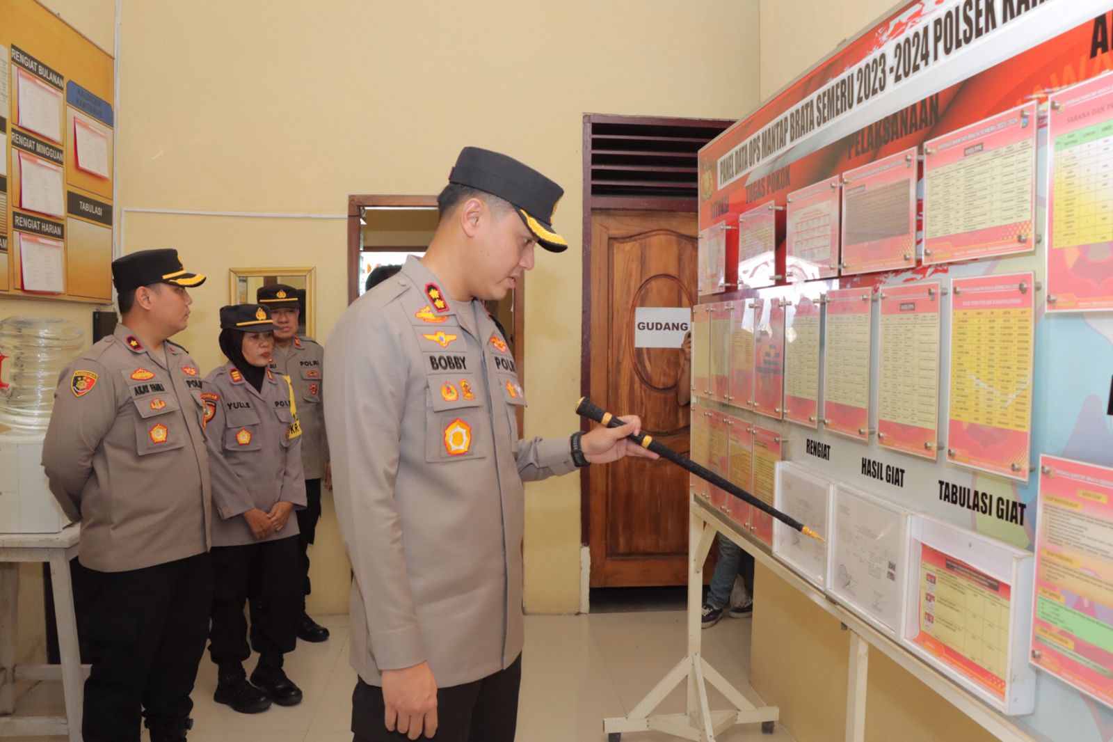 Kapolres Lamongan Laksanakan Kunjungan Kerja dan Asistensi Ke Polsek Jajaran