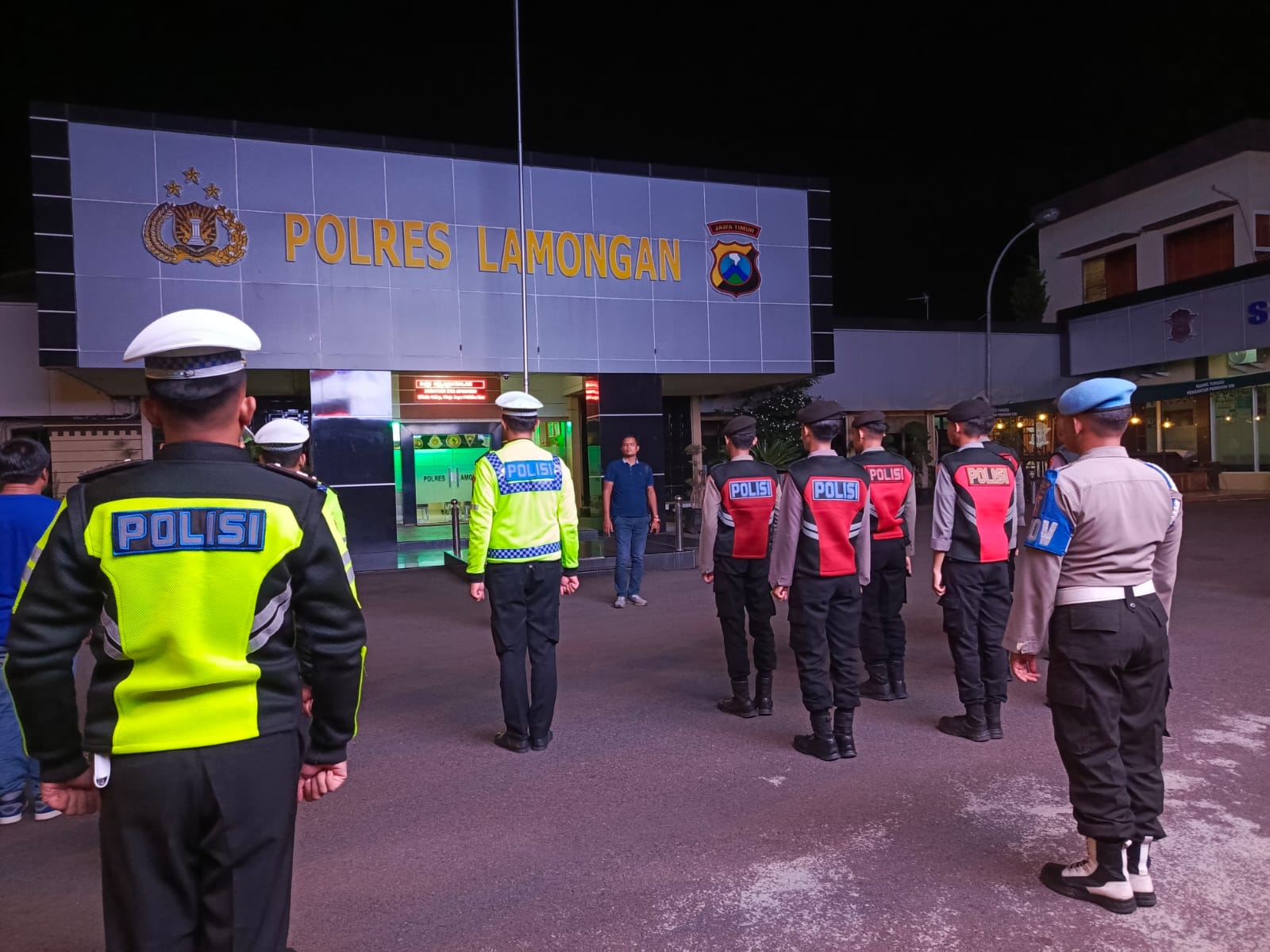 Polres Lamongan Gelar Patroli Harkamtibmas di Wilayah Kabupaten Lamongan