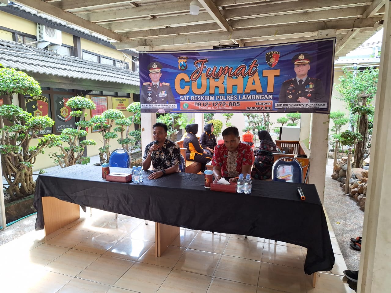 Polres Lamongan Gelar Kegiatan “Jumat Curhat” Bahas Terkait Kasus Yang Melibatkan Anak