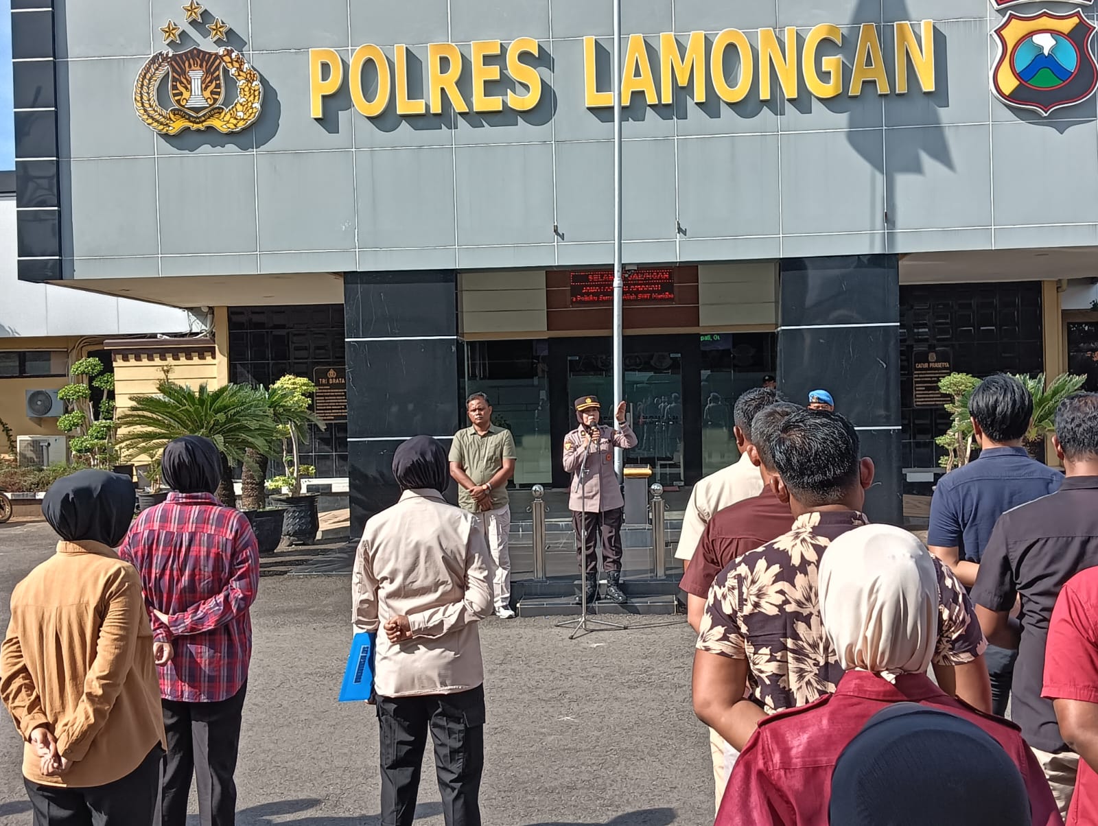 Polres Lamongan Menggelar Penyegaran Ilmu Kepolisian Dipimpin Oleh Kabag SDM dan Kanit PPA Satreskrim