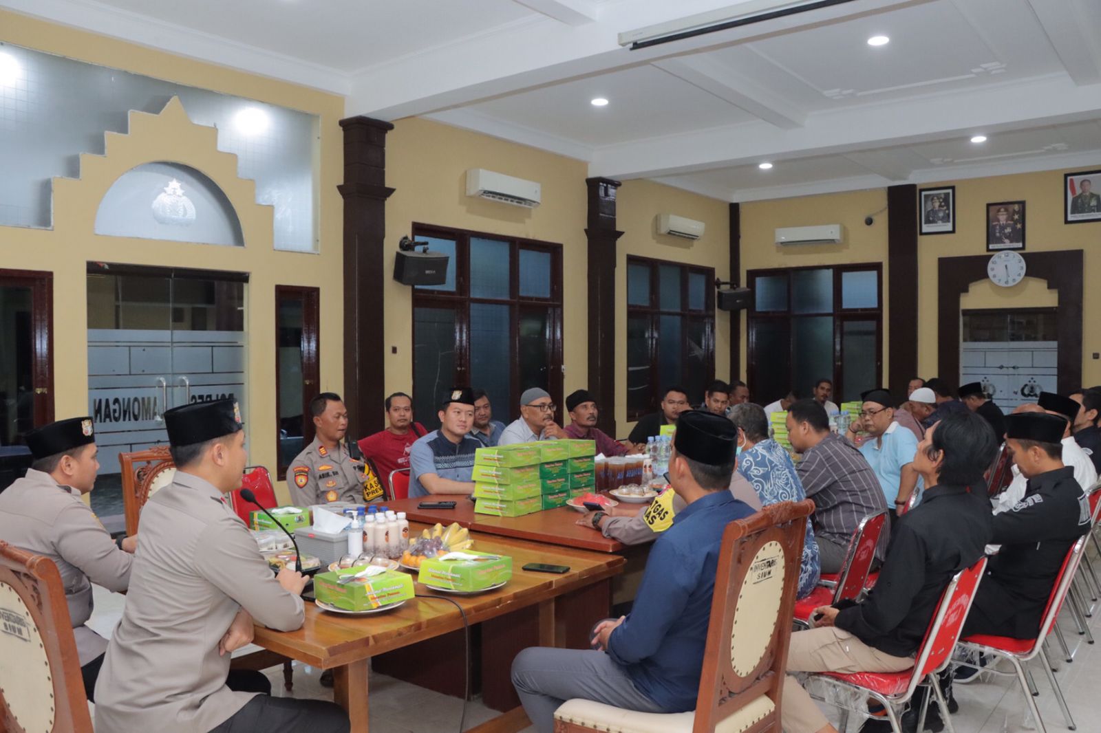 Polres Lamongan Gelar Piramida Buka Bersama dengan Wartawan Kabupaten Lamongan