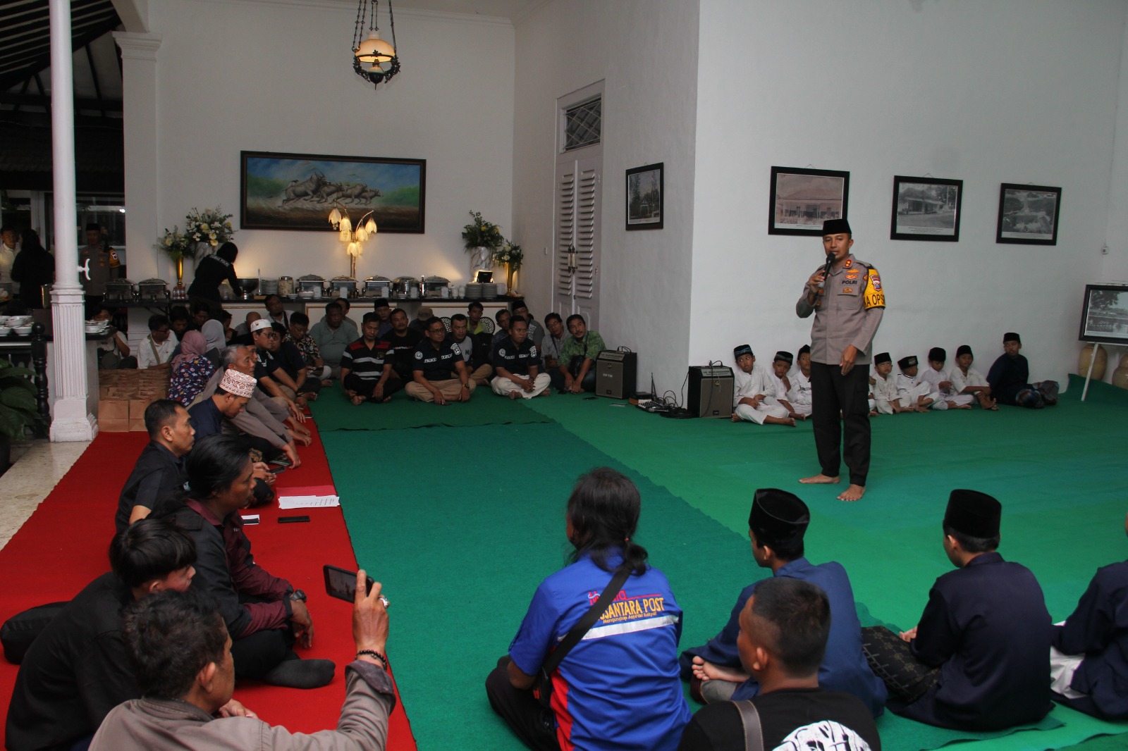 Sinergitas Polres Kediri Kota dan Awak Media Siap Sukseskan Operasi Ketupat Semeru 2024