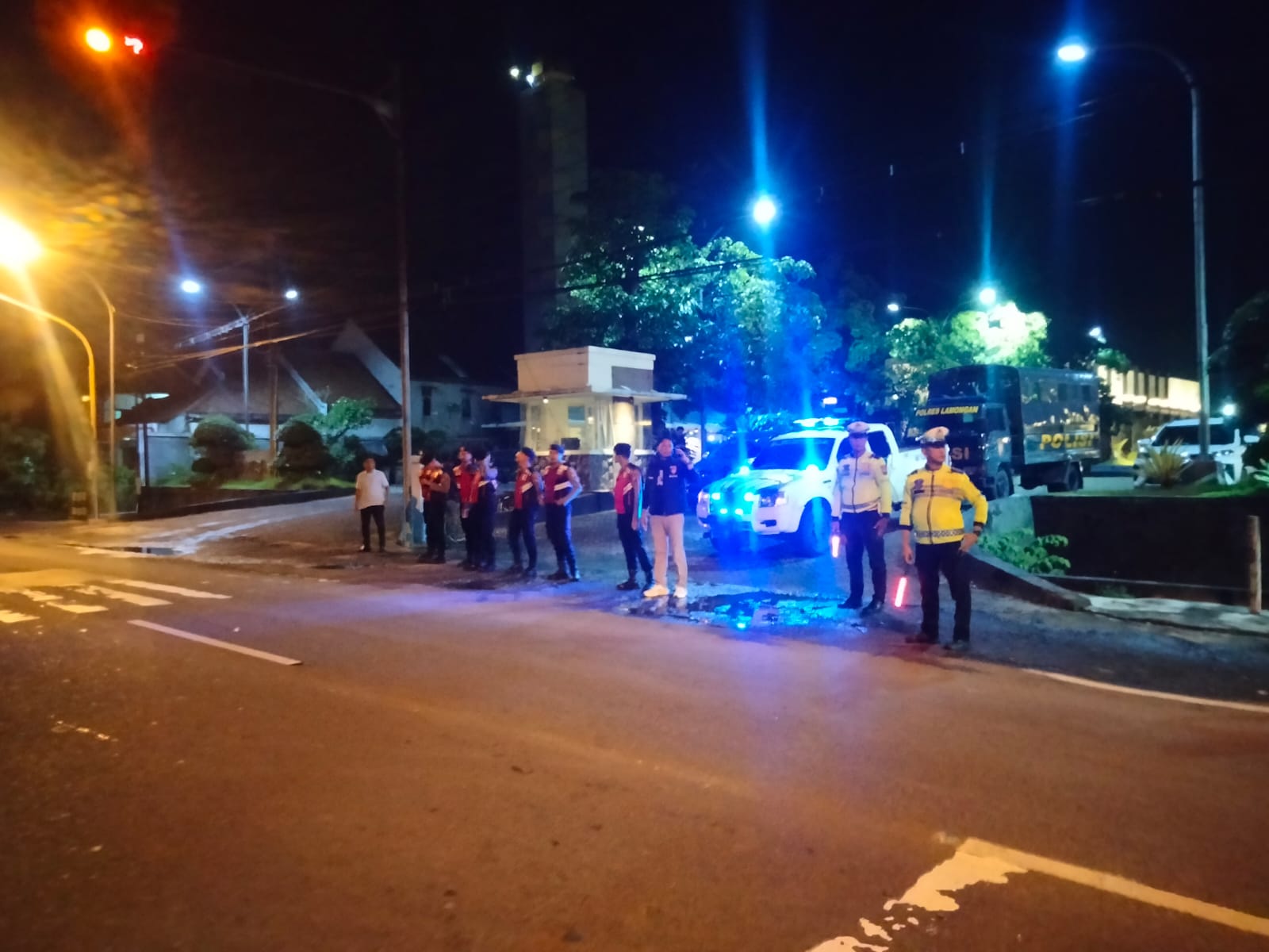 Polres Lamongan Gelar Patroli Harkamtibmas di Wilayah Kabupaten Lamongan