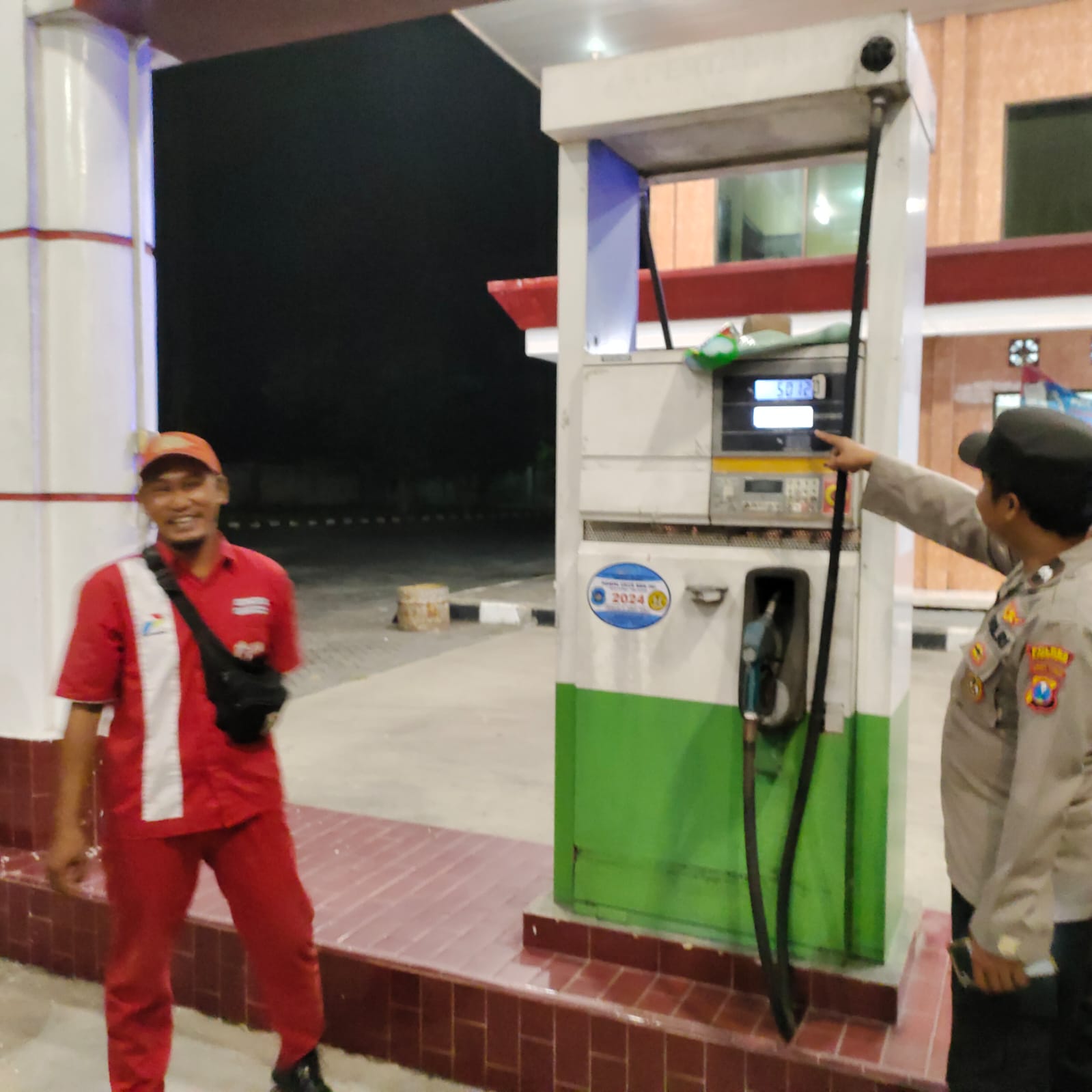 Polres Lamongan Gelar Patroli ke SPBU Antisipasi Penyalahgunaan BBM