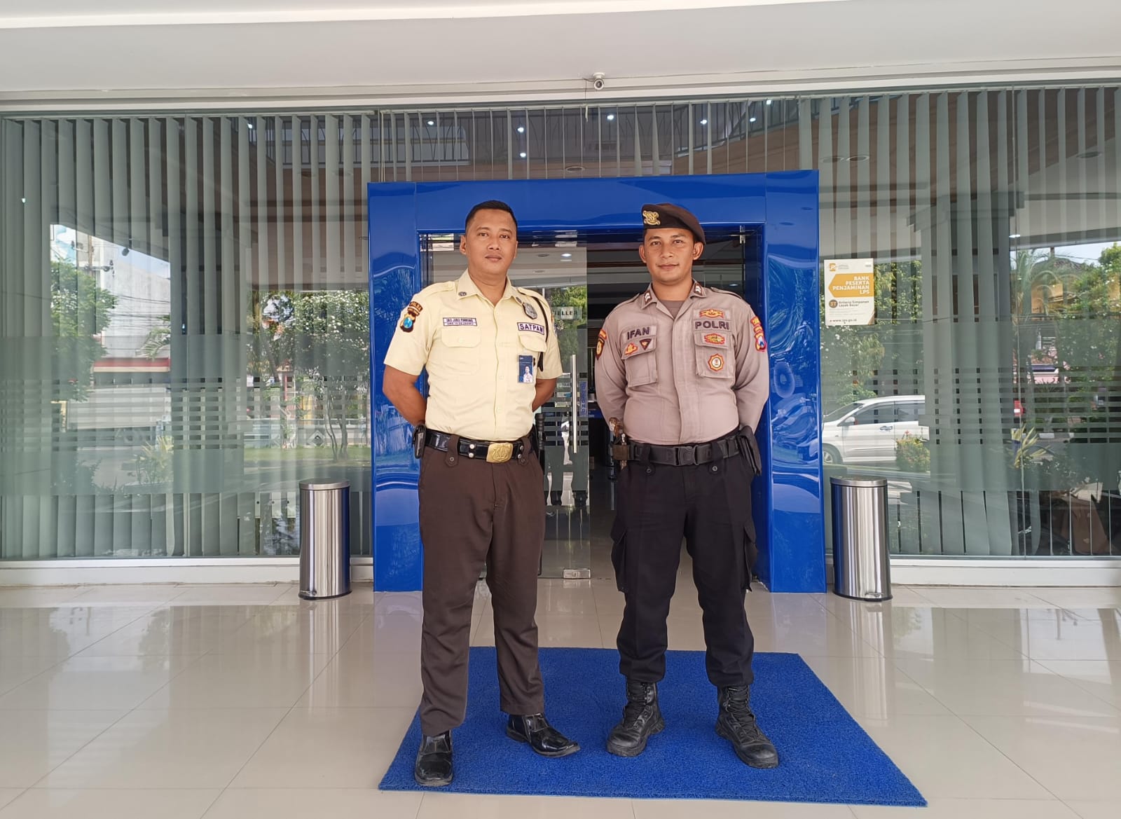 Sat Samapta Polres Lamongan Gelar Pengamanan Objek Vital di Wilayah Lamongan