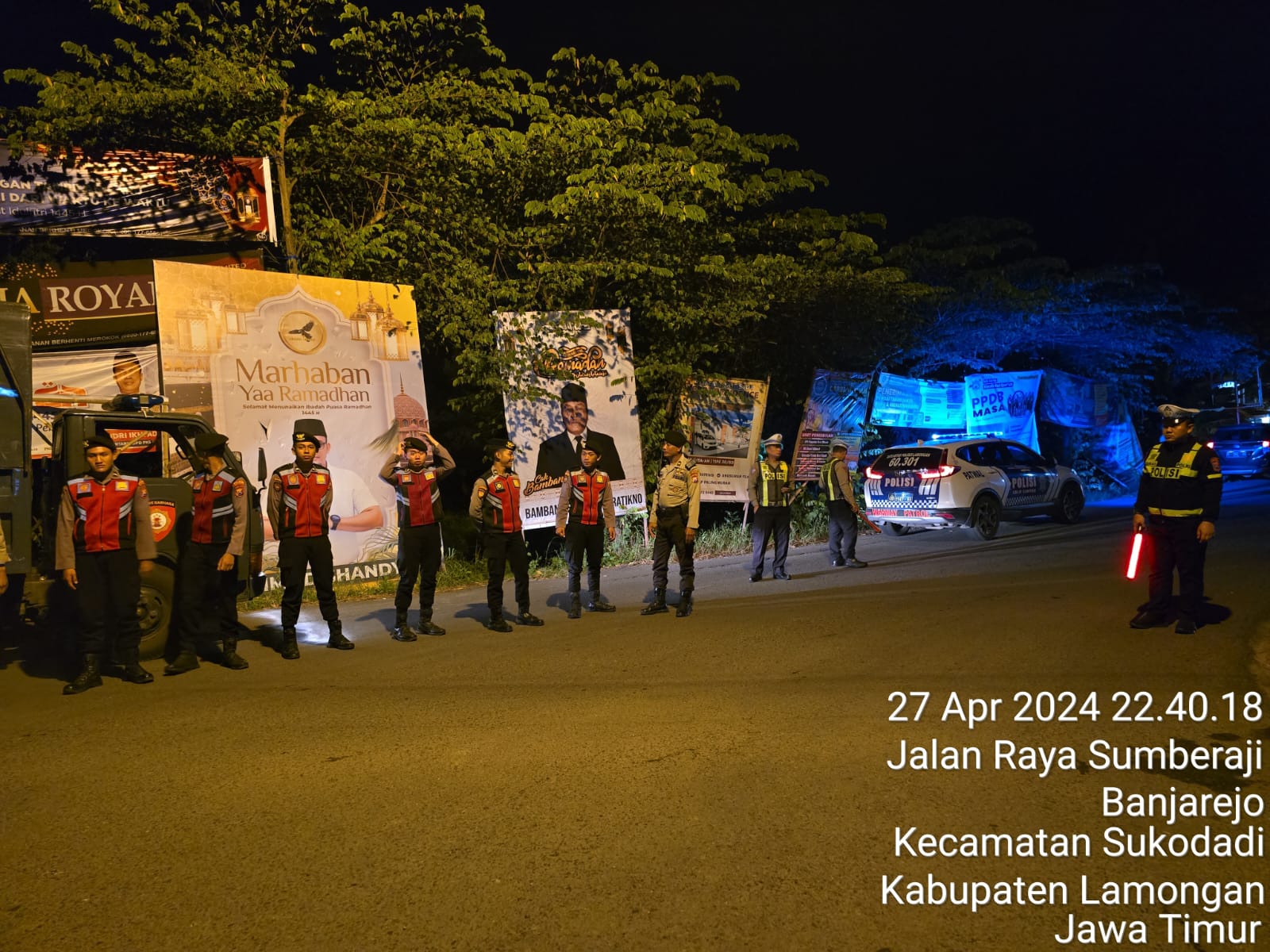 Polres Lamongan Lakukan Patroli Harkamtibmas Perkuat Keamanan dan Kenyamanan Masyarakat