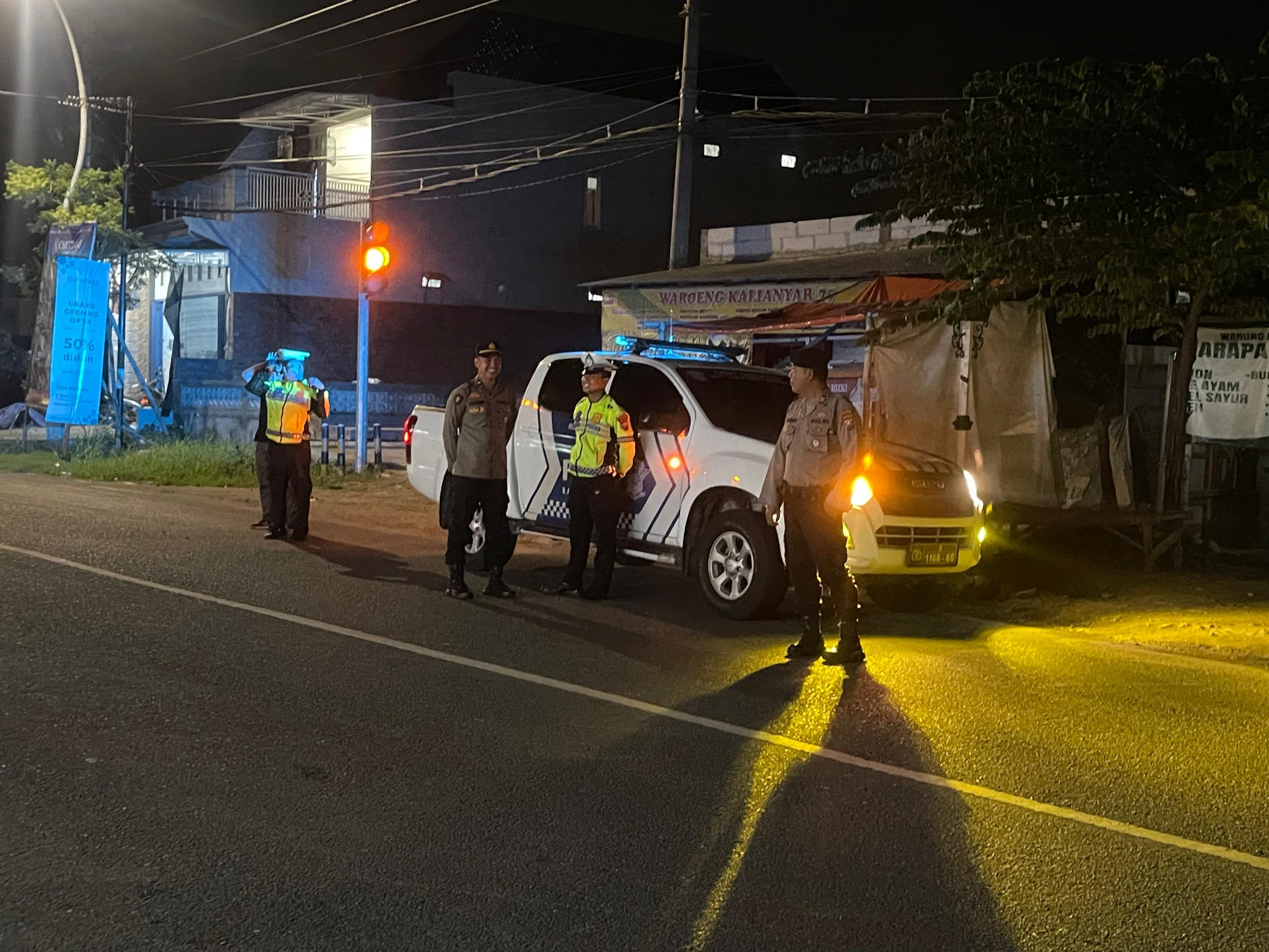 Polres Lamongan Gelar Patroli Harkamtibmas, Jaga Keamanan dan Ketertiban di Kabupaten Lamongan