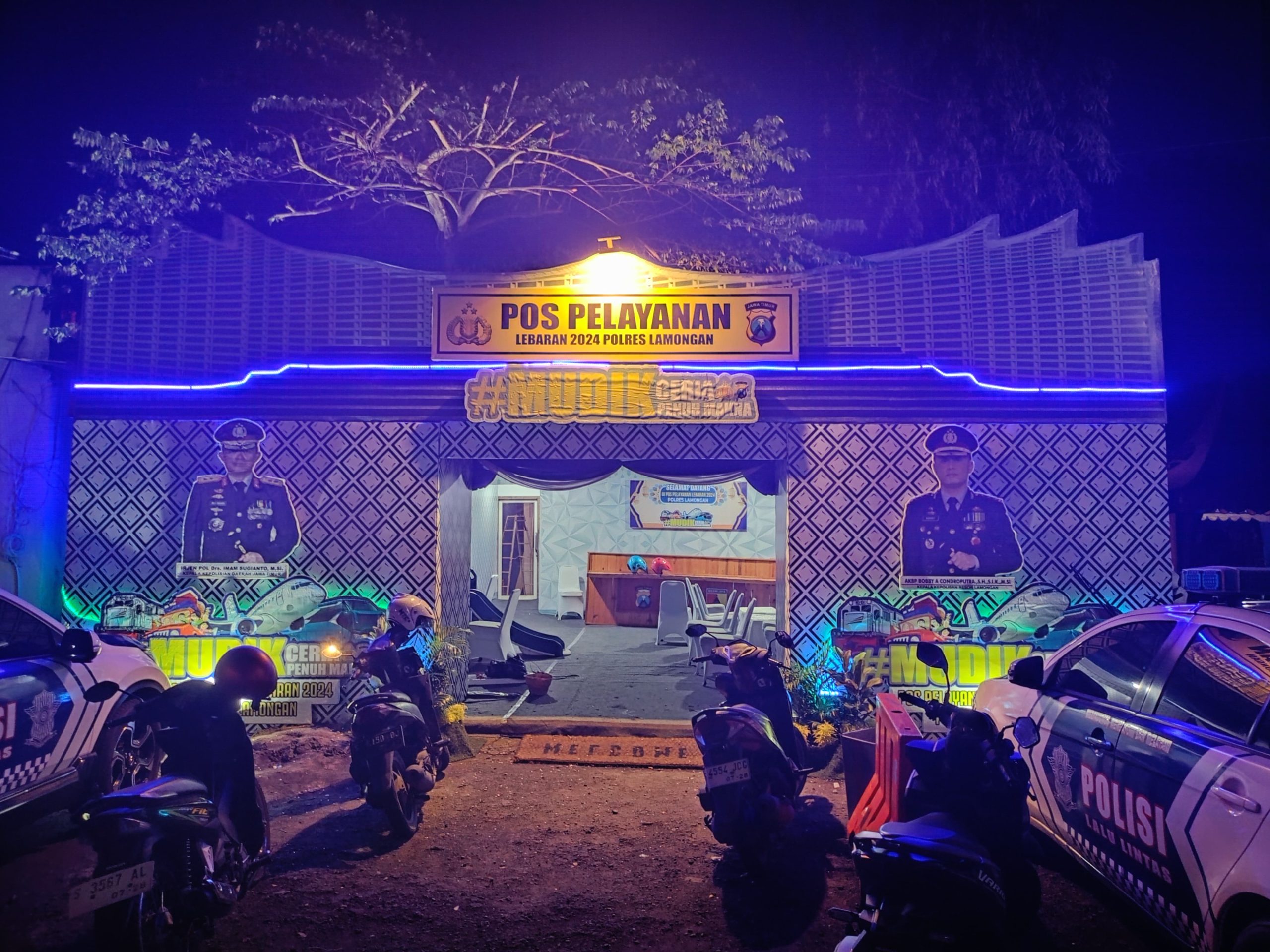 Polres Lamongan Siapkan Fasilitas Gratis di Pos Pelayanan Terminal Lamongan
