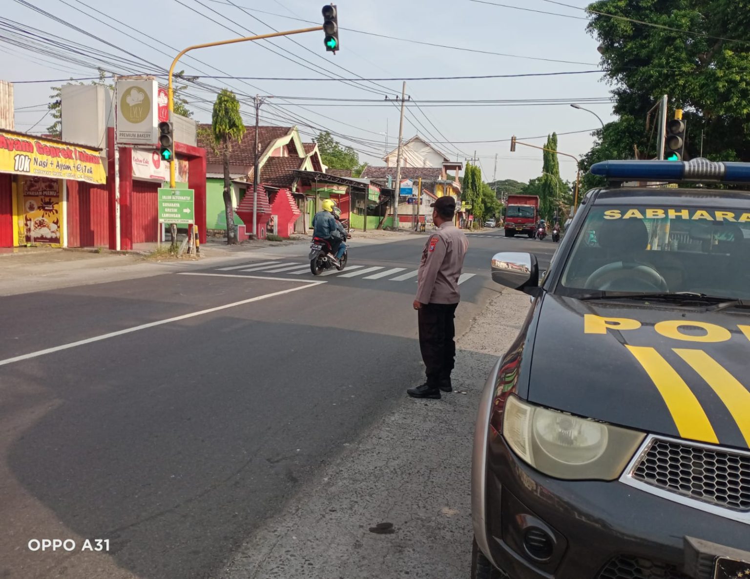 Personel Polres Lamongan Laksanakan Kegiatan Rutin Commander Wish Pagi Hari
