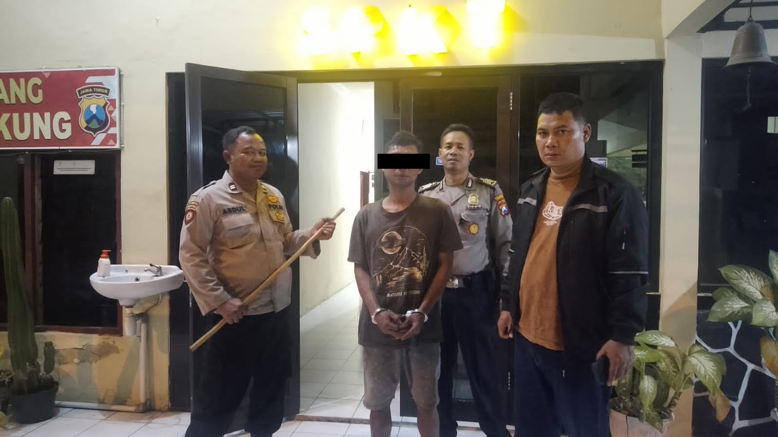 Polsek Tikung Polres Lamongan Berhasil Ringkus Pelaku Curat Diesel Yang Meresahkan Warga Tikung