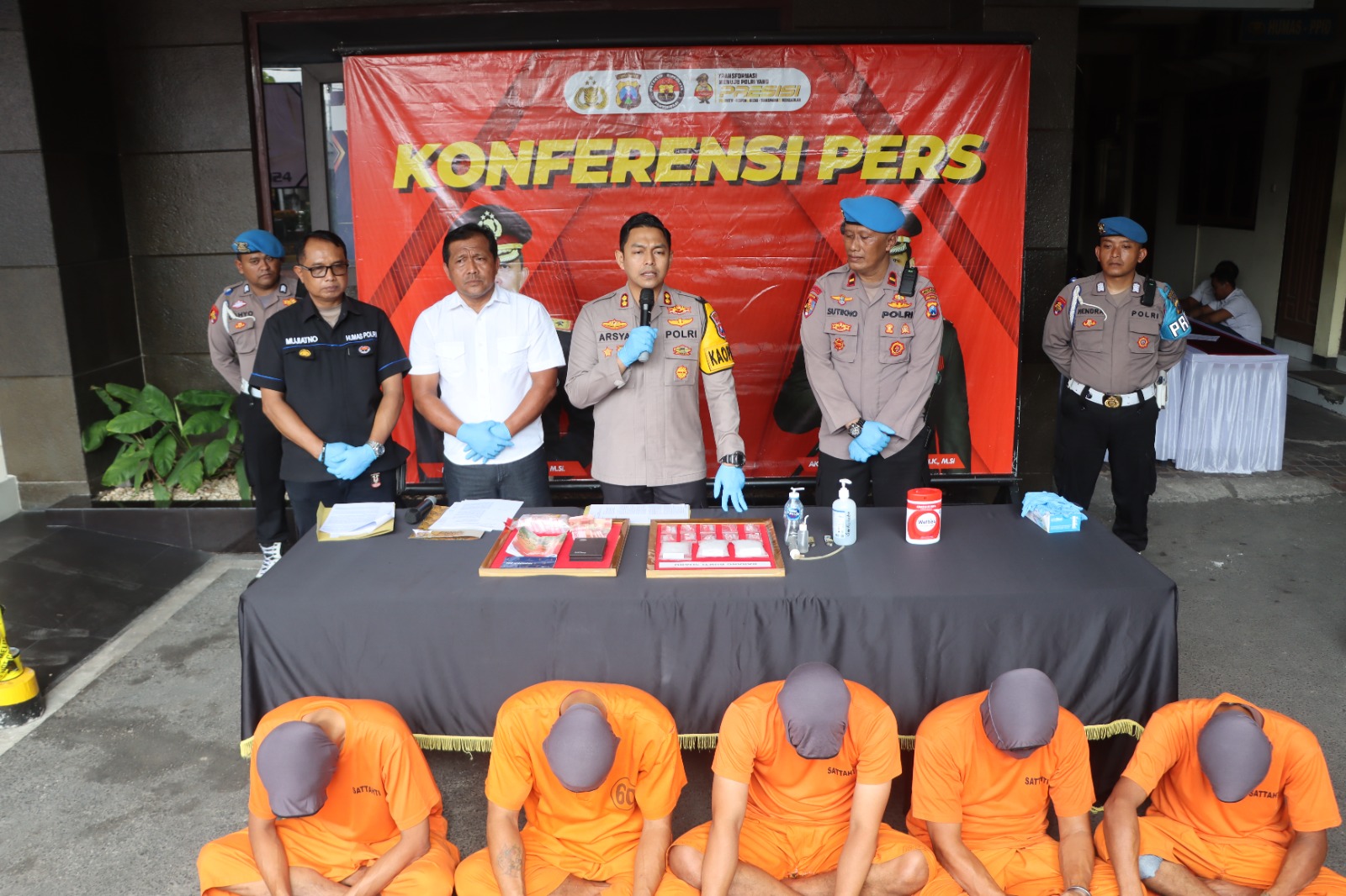 Polres Tulungagung Berhasil Mengungkap 251,17 gram Narkotika Jenis Sabu