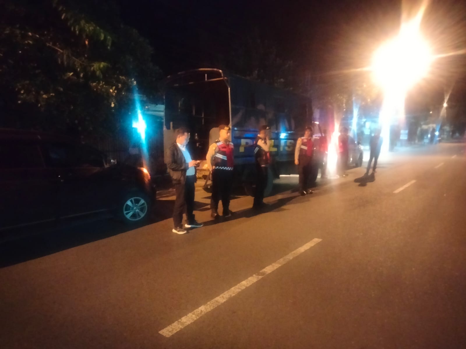 Polres Lamongan Gelar Patroli Harkamtibmas di Wilayah Kabupaten Lamongan