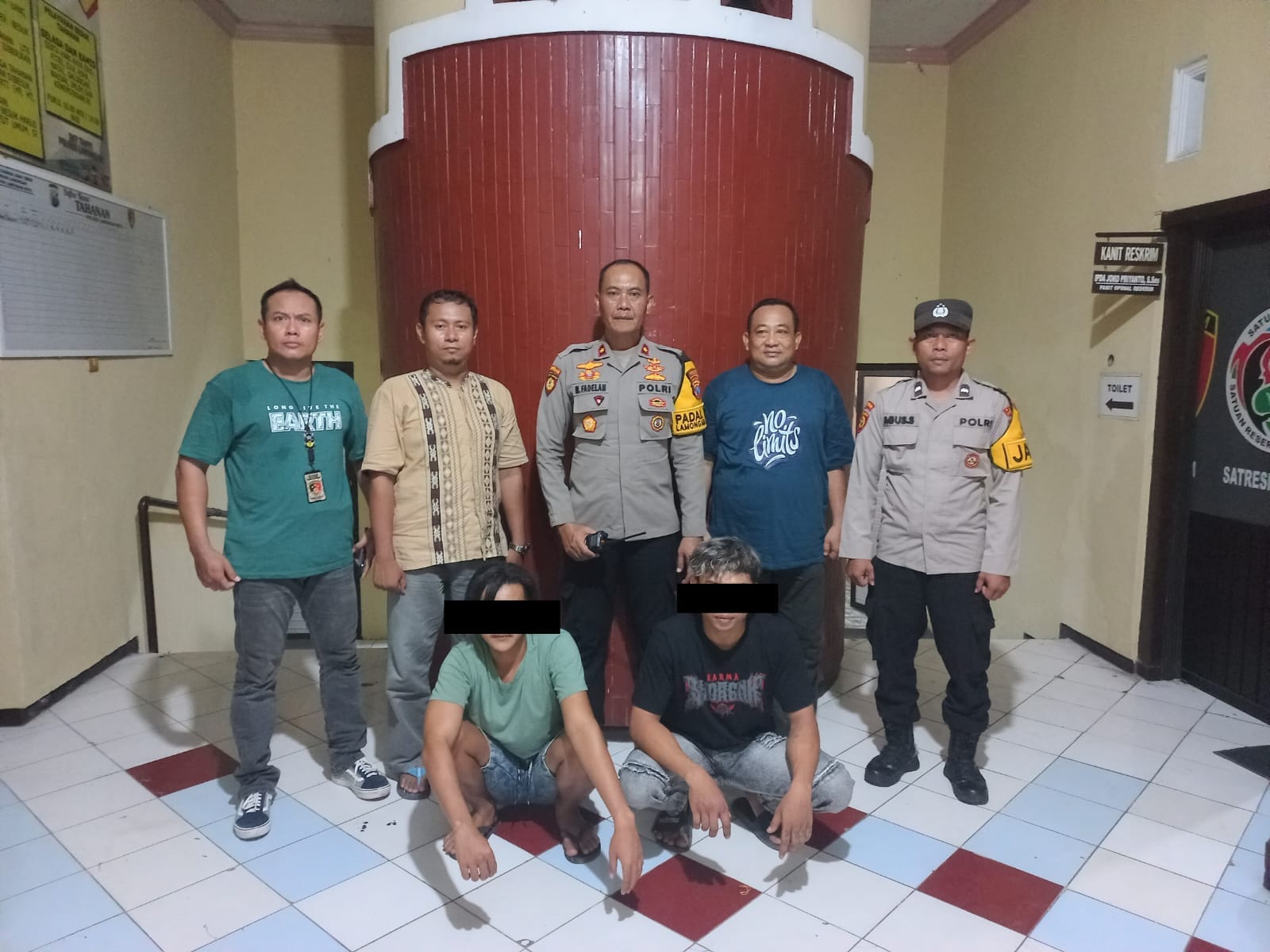 Polres Lamongan Amankan Pelaku Tindak Pidana Penganiayaan di Warung