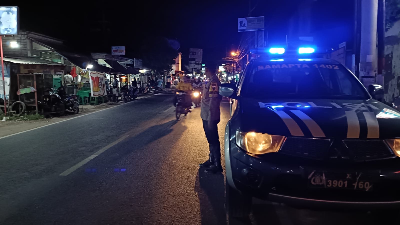 Patroli Blue Light Polres Lamongan Optimalkan Tindakan Preventif