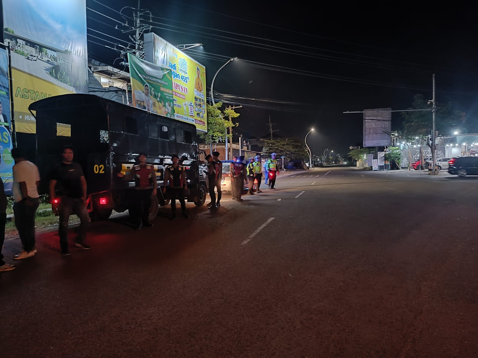 Kegiatan Patroli Harkamtibmas Polres Lamongan Guna Ciptakan Kamtibmas
