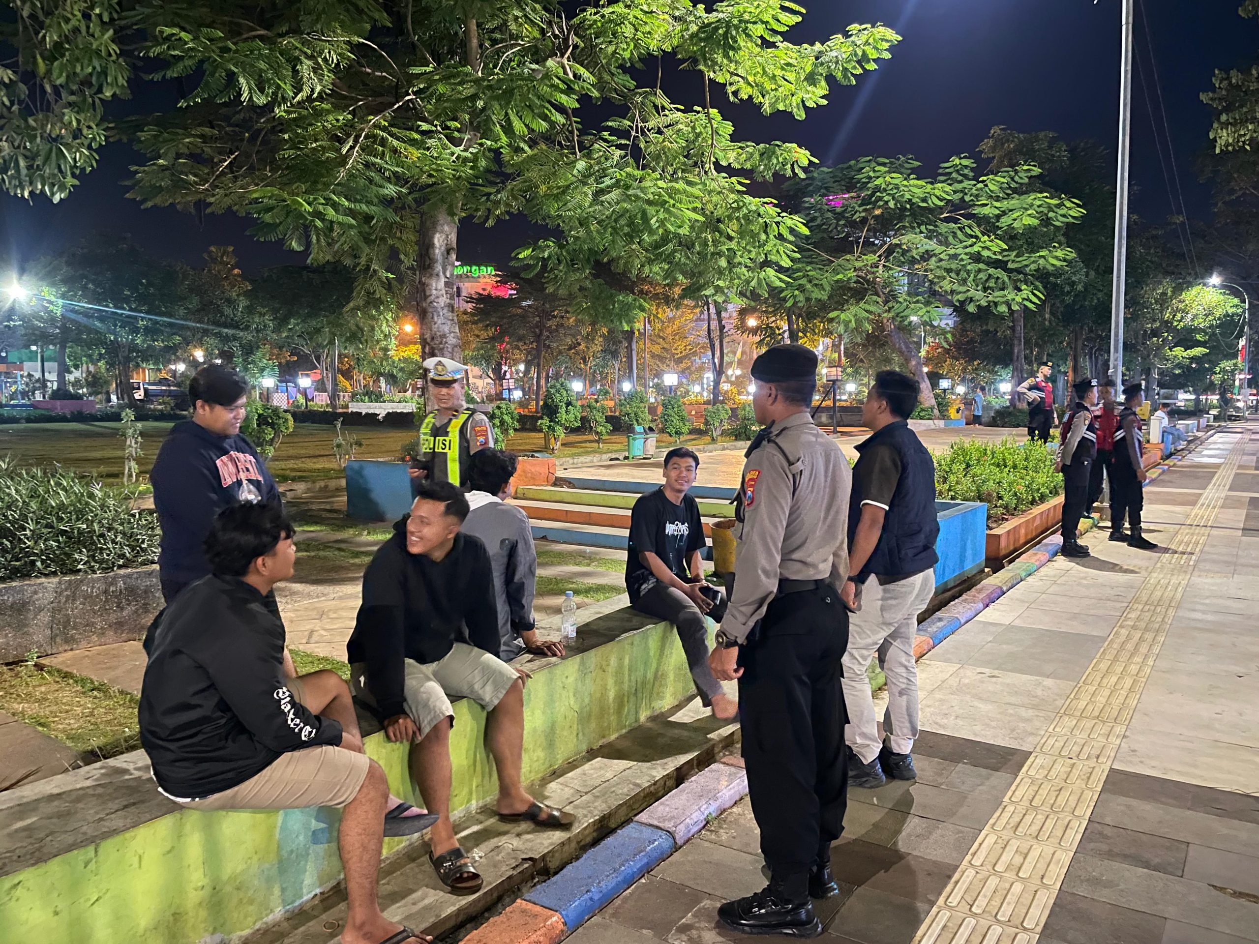Pelaksanaan Patroli Harkamtibmas Polres Lamongan Guna Ciptakan Kamtibmas