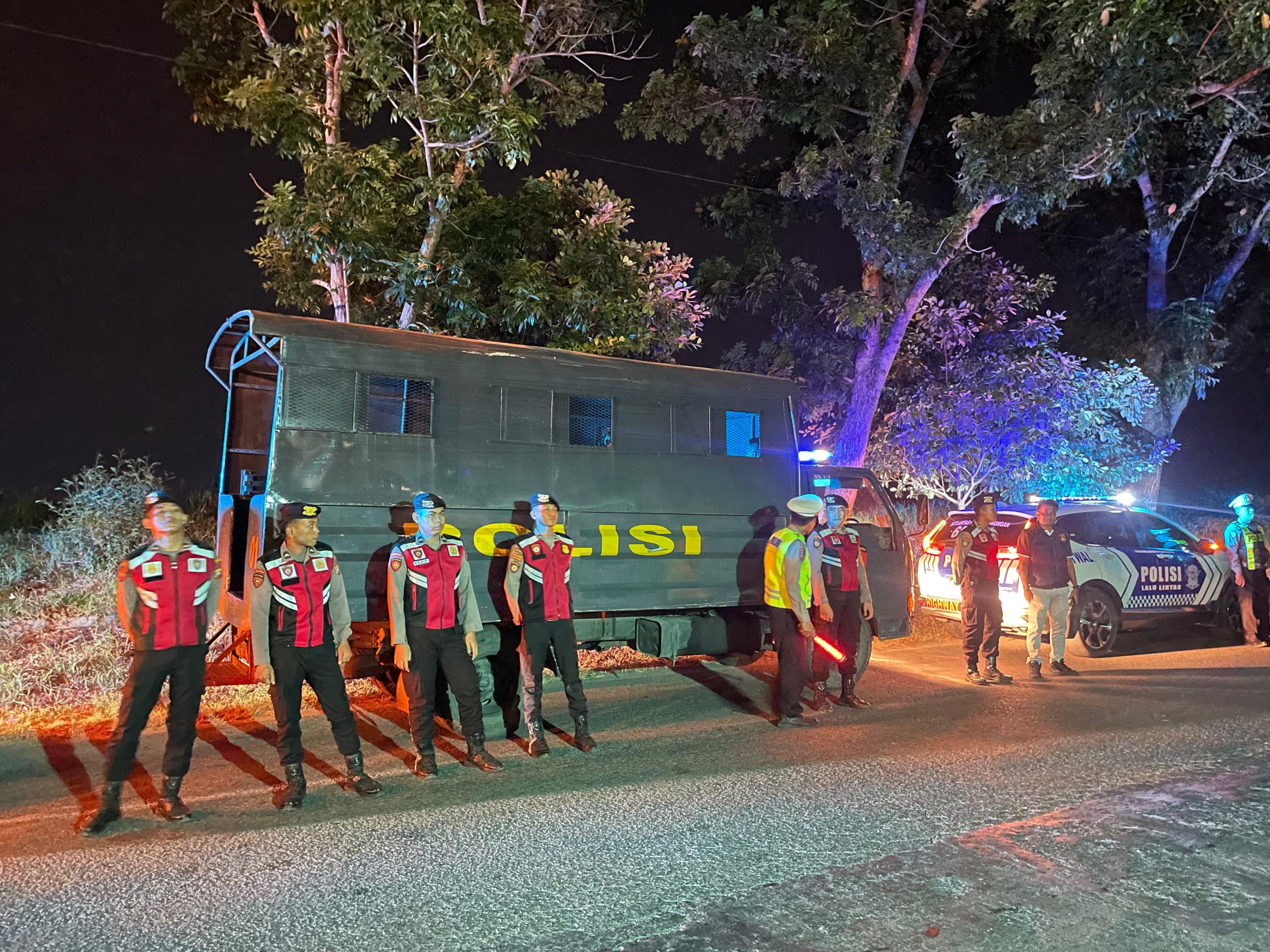 Cegah Aksi Kriminalitas, Polres Lamongan Laksanakan Patroli Harkamtibmas