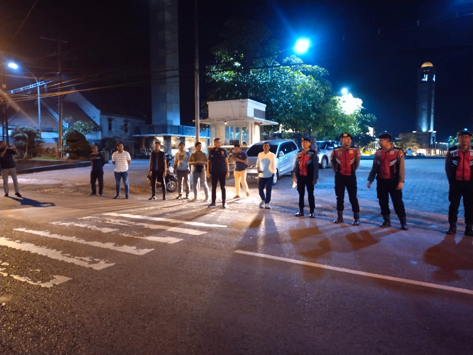 Personel Polres Lamongan Gelar Patroli Harkamtibmas di Wilayah Kabupaten Lamongan