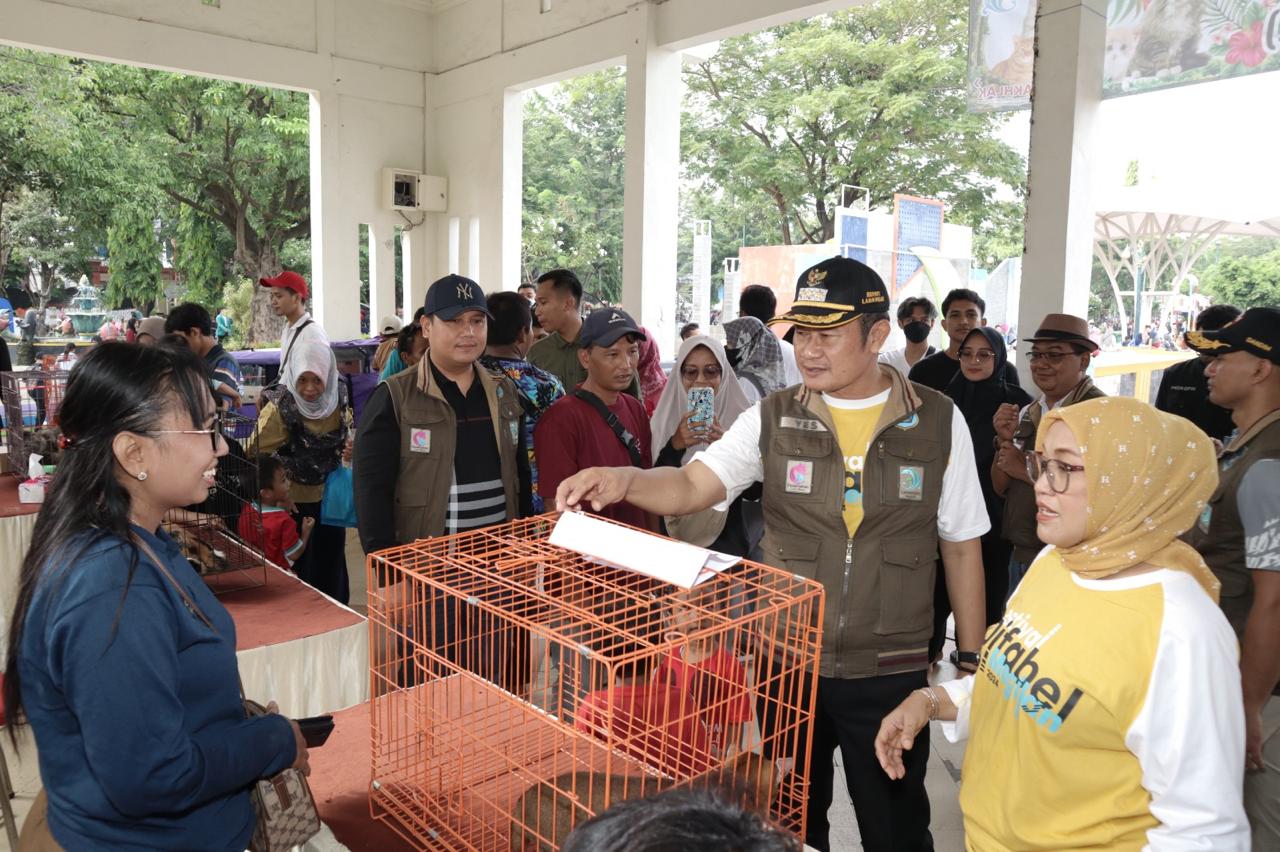 Wakapolres Lamongan Hadiri Pembukaan Pameran Hewan Eksotis dalam rangka HJL ke 455 tahun 2024