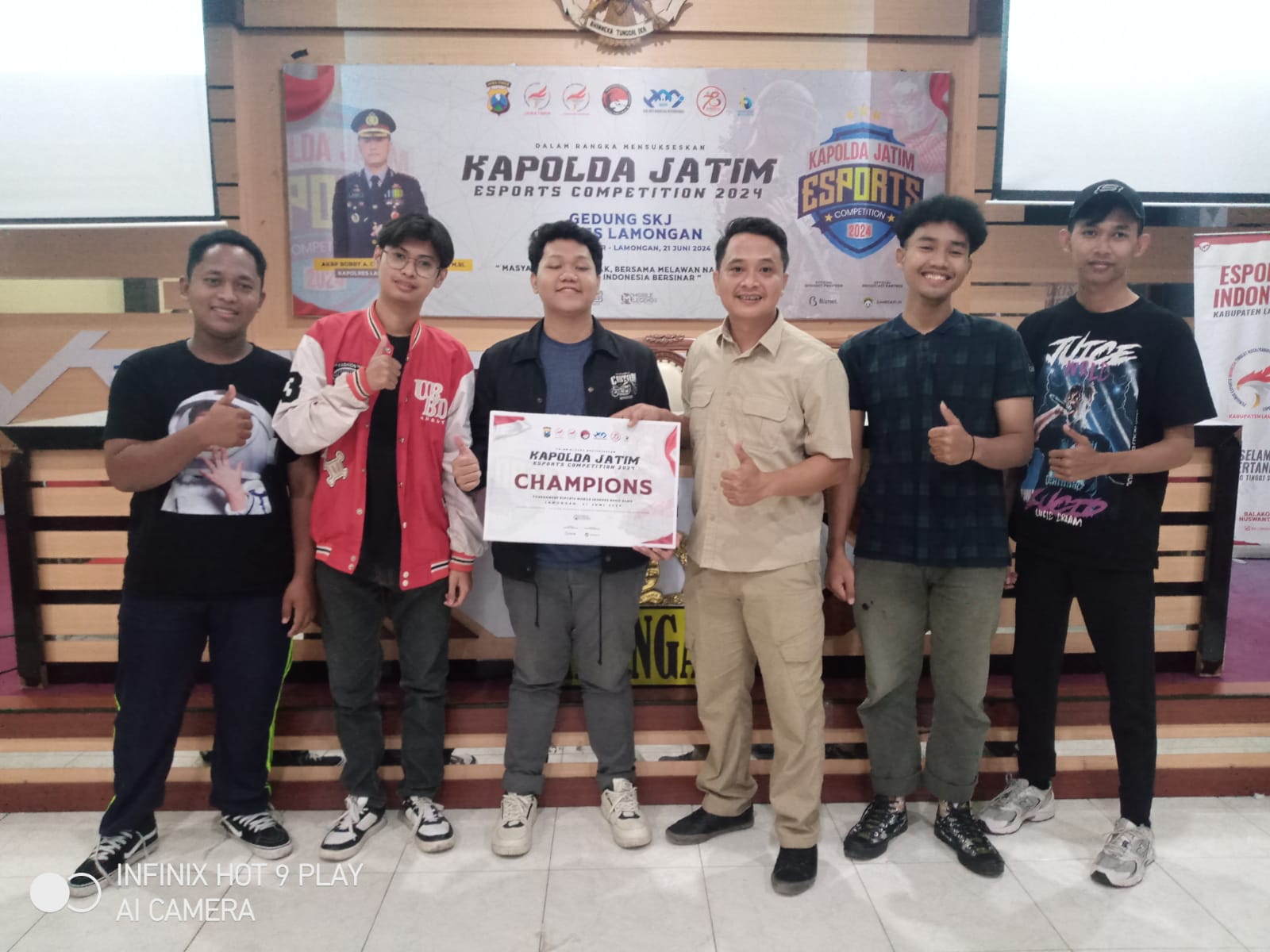 Polres Lamongan Sukses Gelar E-Sports Tournament Kapolda Jawa Timur Cup 2024 dalam Rangka Hari Anti Narkoba