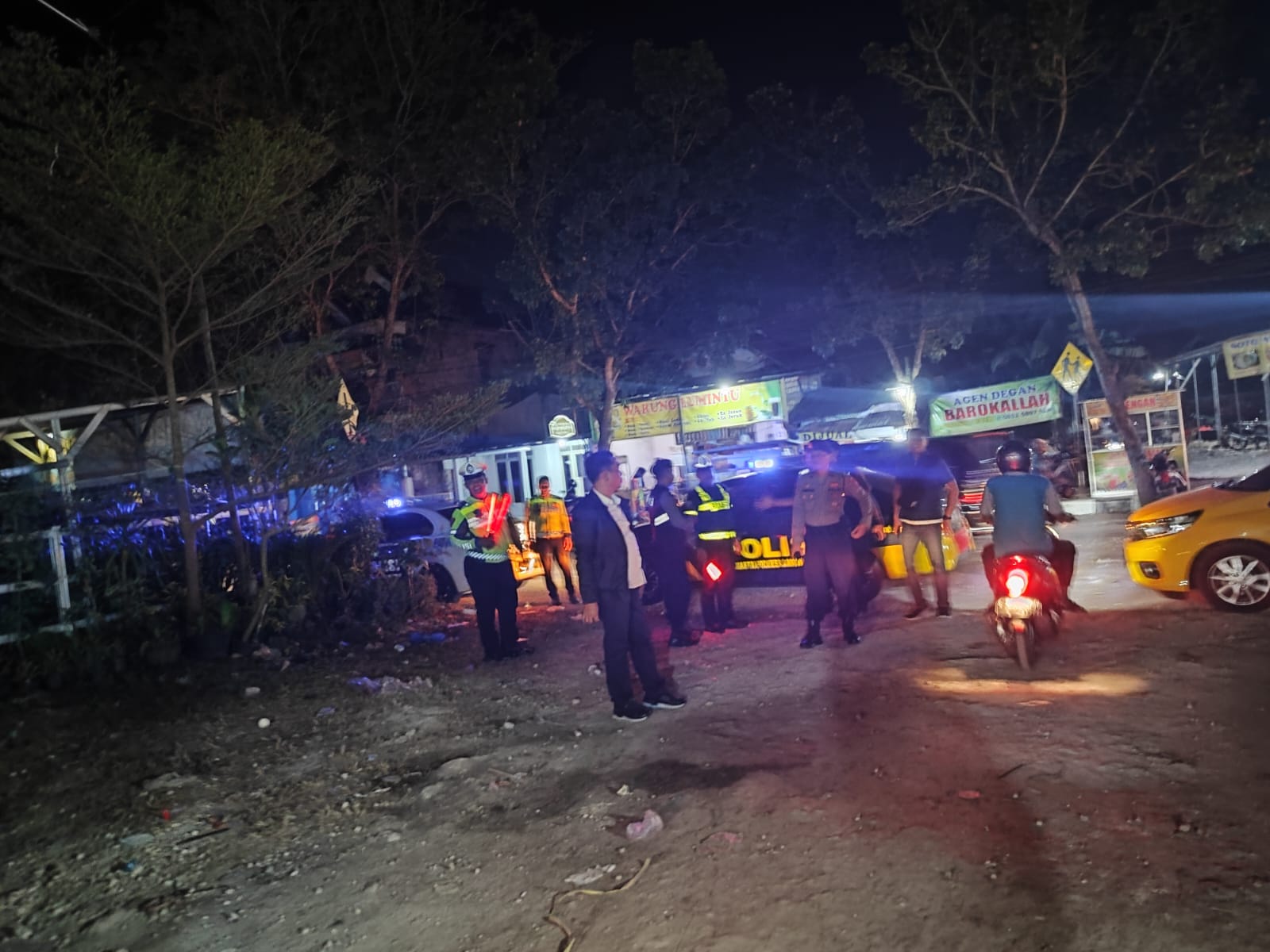 Pastikan Keamanan Wilayah, Personel Polres Lamongan Laksanakan Patroli Harkamtibmas