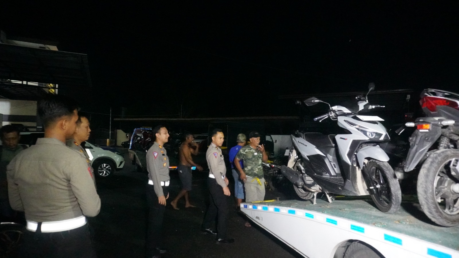 Respon Cepat Aduan Masyarakat, Polisi Berhasil Amankan 52 Motor Diduga Balapan Liar di Bangkalan