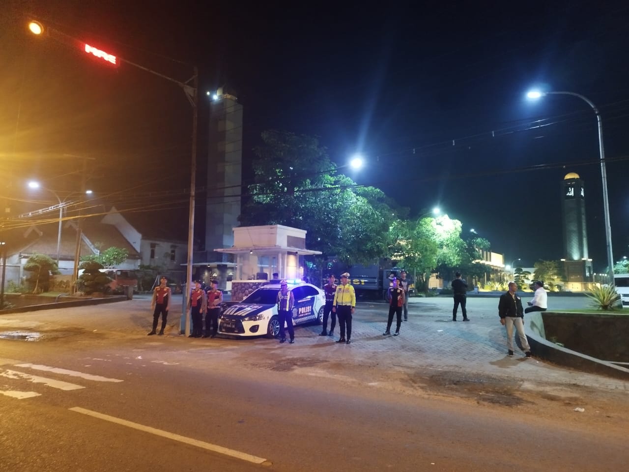 Polres Lamongan Gelar Patroli Harkamtibmas di Kabupaten Lamongan