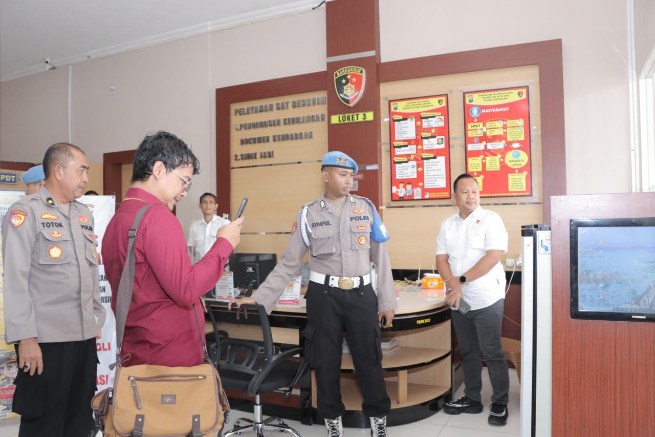 Polres Lamongan Terima Kunjungan dari Ombudsman RI untuk Penilaian Penyelenggaraan Pelayanan Publik