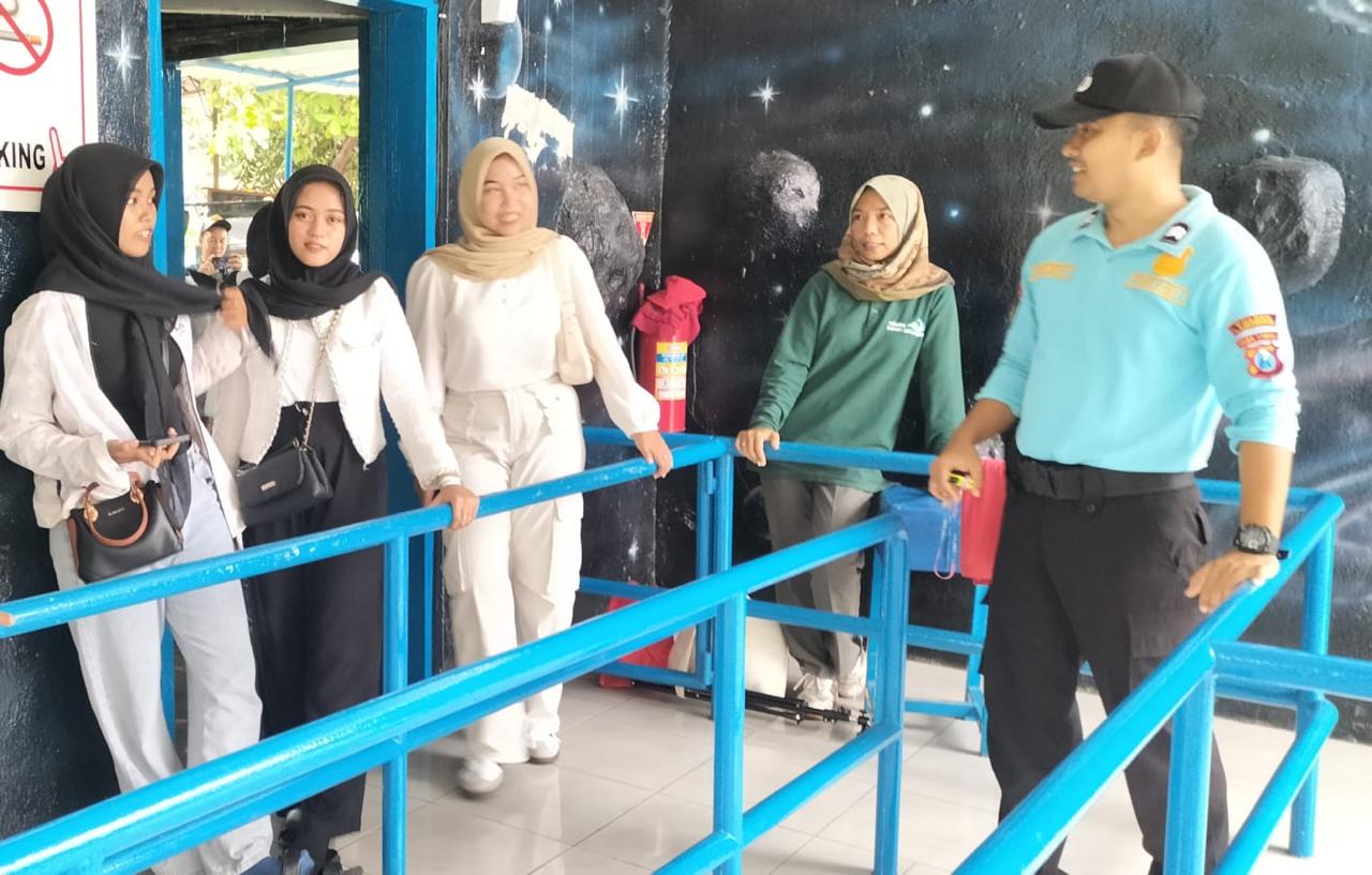 Polres Lamongan Pantau Situasi Keamanan Ditempat Wisata