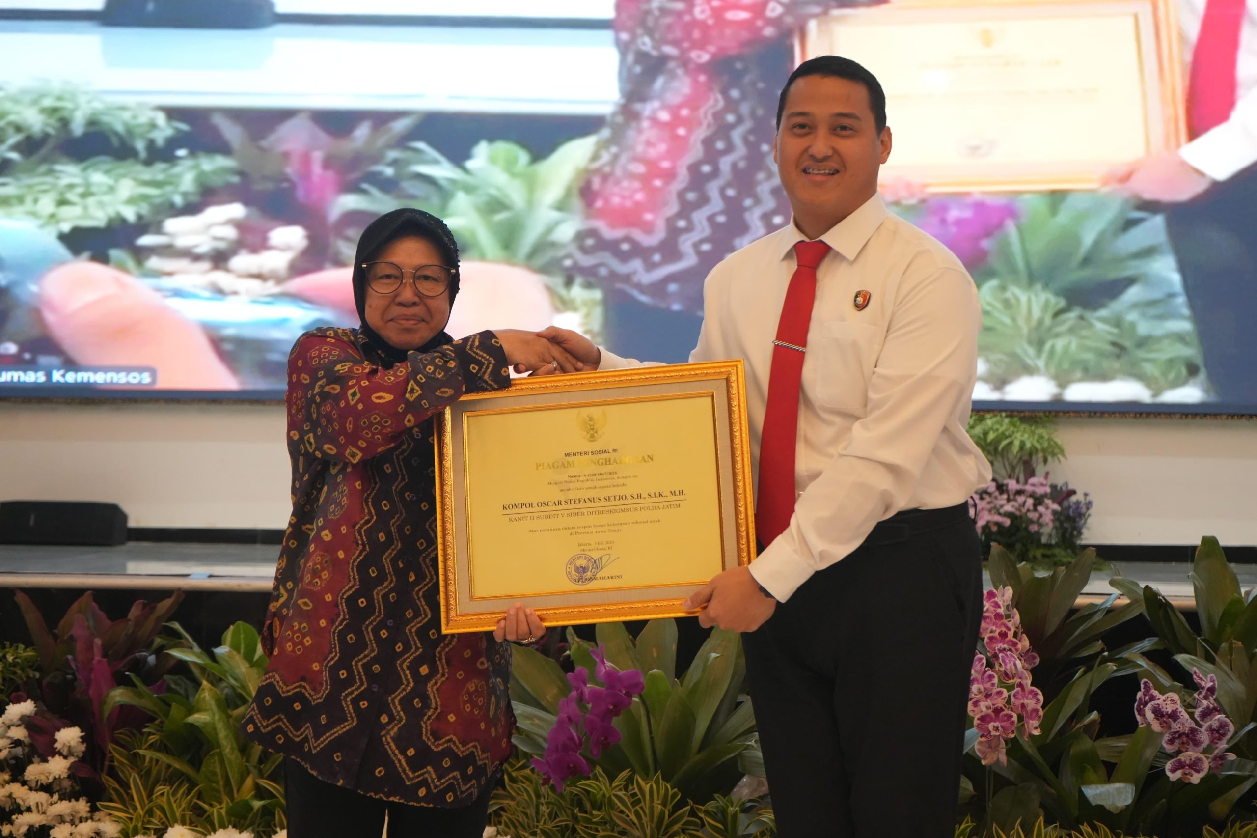 Polresta Malang Kota Kembali Raih Penghargaan Layanan Ramah Kelompok Rentan Terbaik dari KemenPAN-RB