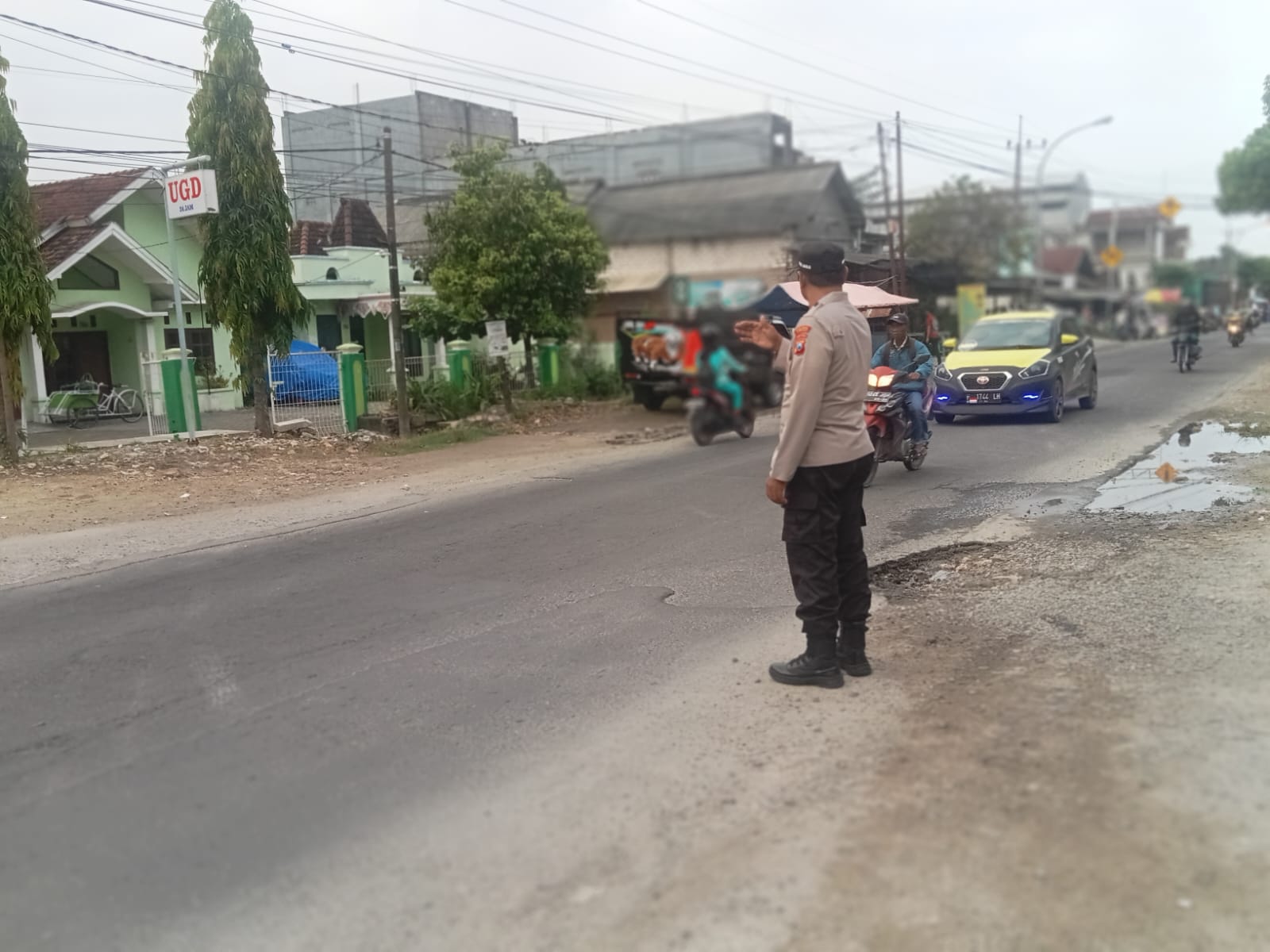 Anggota Polres Lamongan Laksanakan Kegiatan Commander Wish