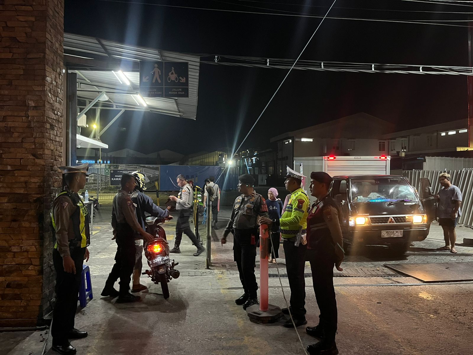 Pelaksanaan Patroli Harkamtibmas Polres Lamongan Guna Cegah Guantibmas
