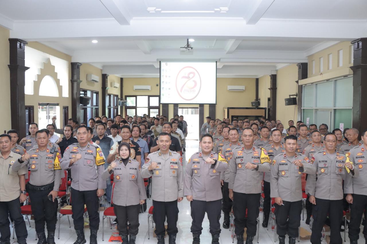 Polres Lamongan Selenggarakan Kegiatan Psikologi Terpadu Kolektif Tahun 2024