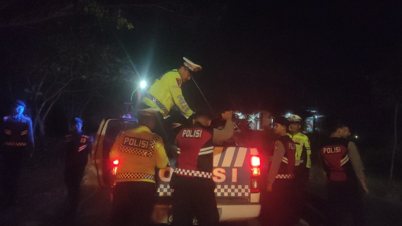 Polres Lamongan Gelar Patroli Harkamtibmas Guna Jaga Keamanan Wilayah