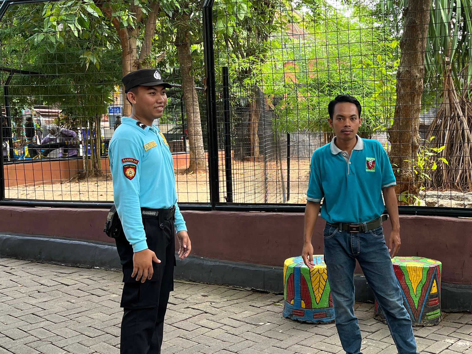 Pastikan Keamanan Di Tempat Wisata, Anggota Polres Lamongan Laksanakan Patroli