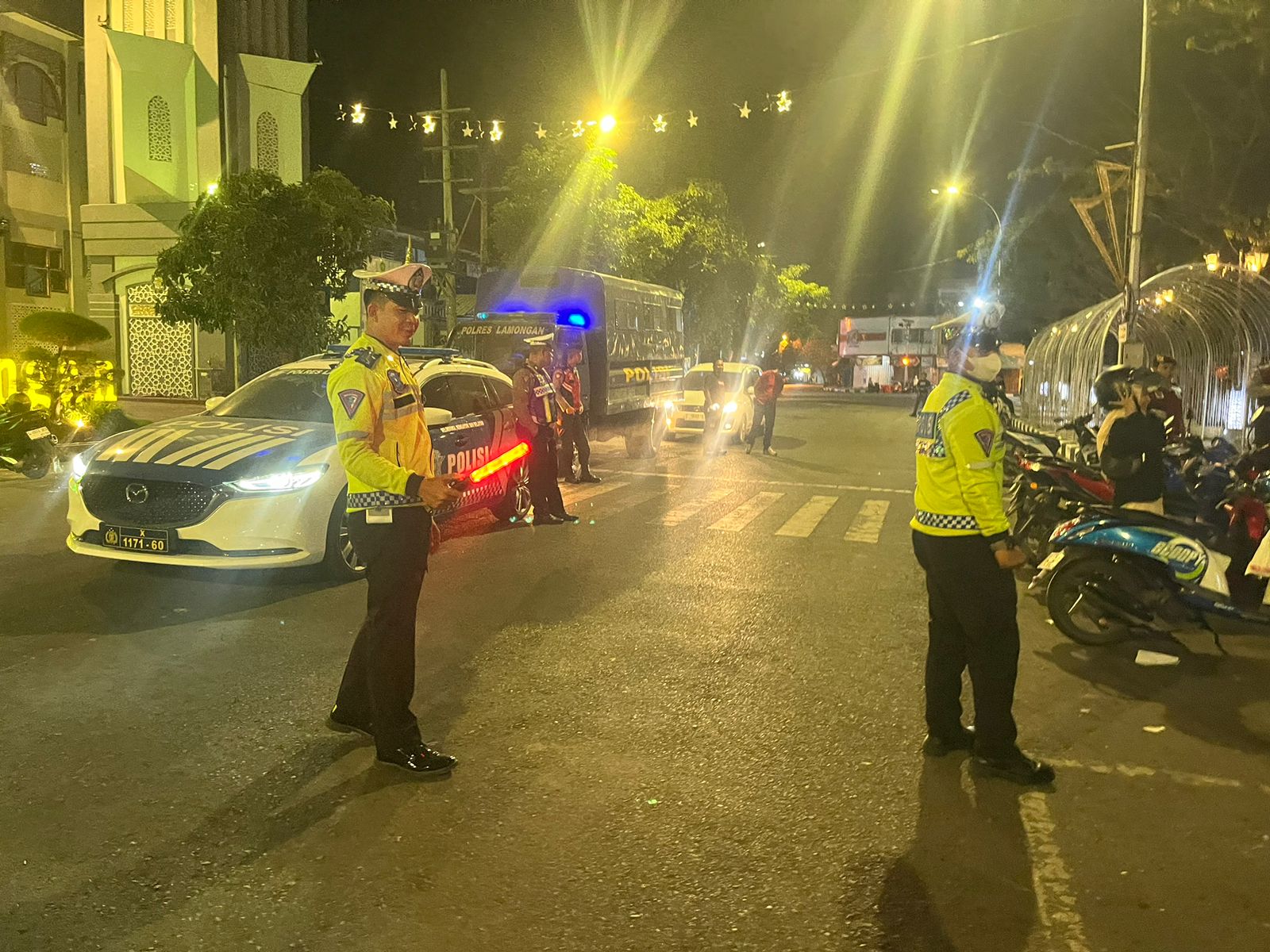Polres Lamongan Intensifkan Patroli Harkamtibmas Demi Jaga Keamanan Wilayah