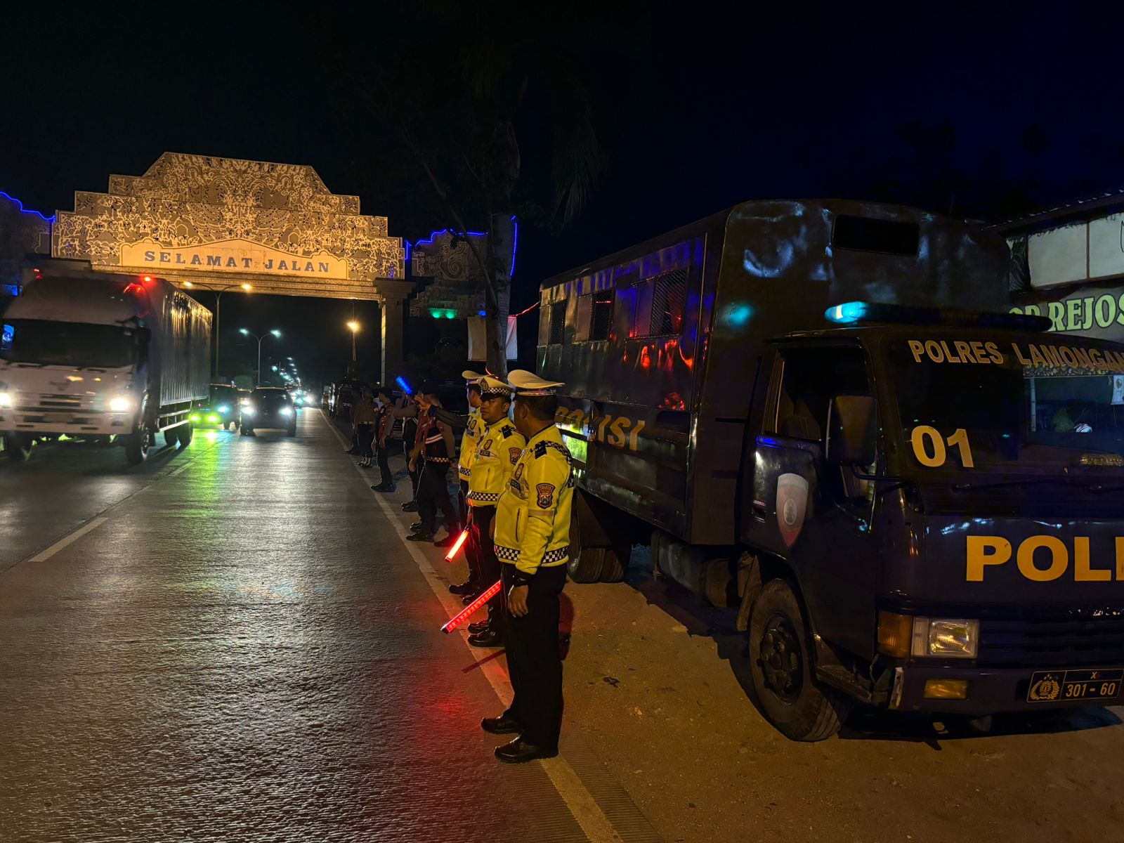 Polres Lamongan Gelar Patroli Harkamtibmas Demi Cegah Aksi Kejahatan